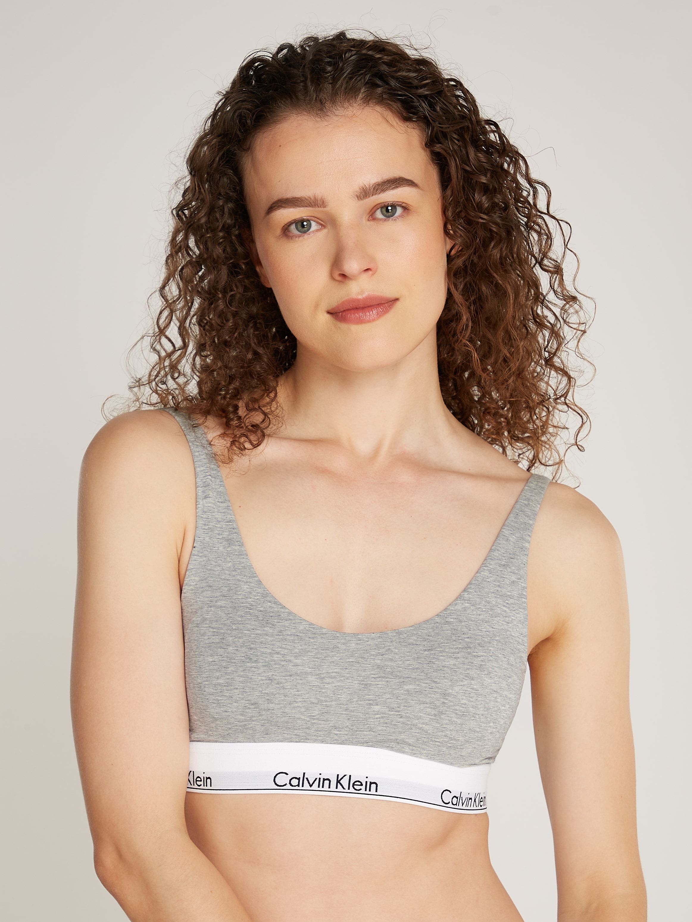 Calvin Klein Underwear Bralette-BH »LIGHTLY LINED BRALETTE«, mit Logobund