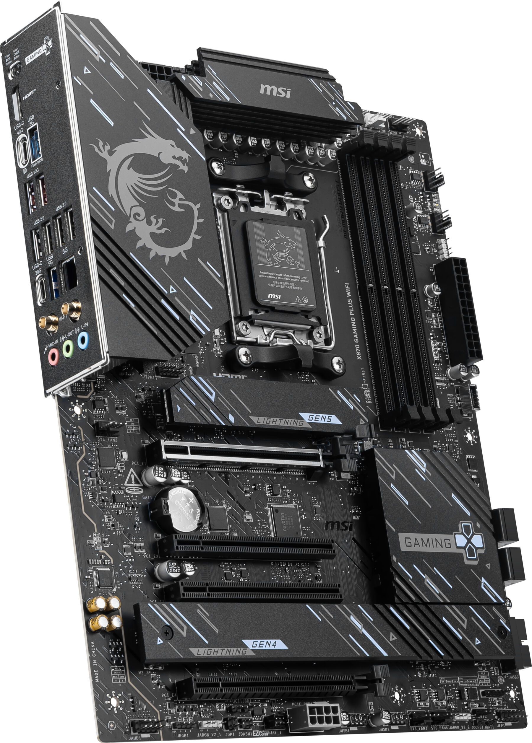MSI Mainboard »X870 GAMING PLUS WIFI«