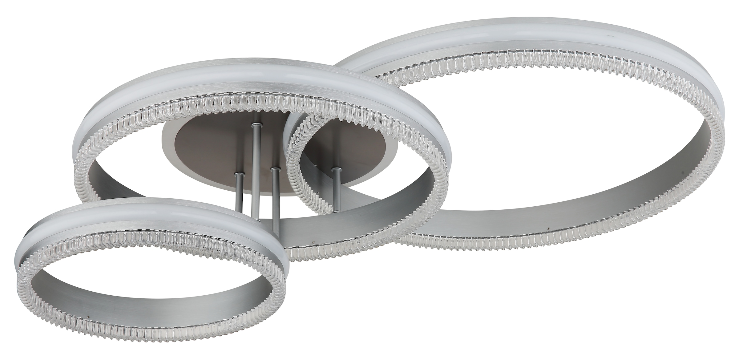 GLOBO LIGHTING Deckenleuchte »FRANCINE« LED-Modul 1 Stk. Große dimmbare Deckenleuchte, smart, Fernbedienung, elegant