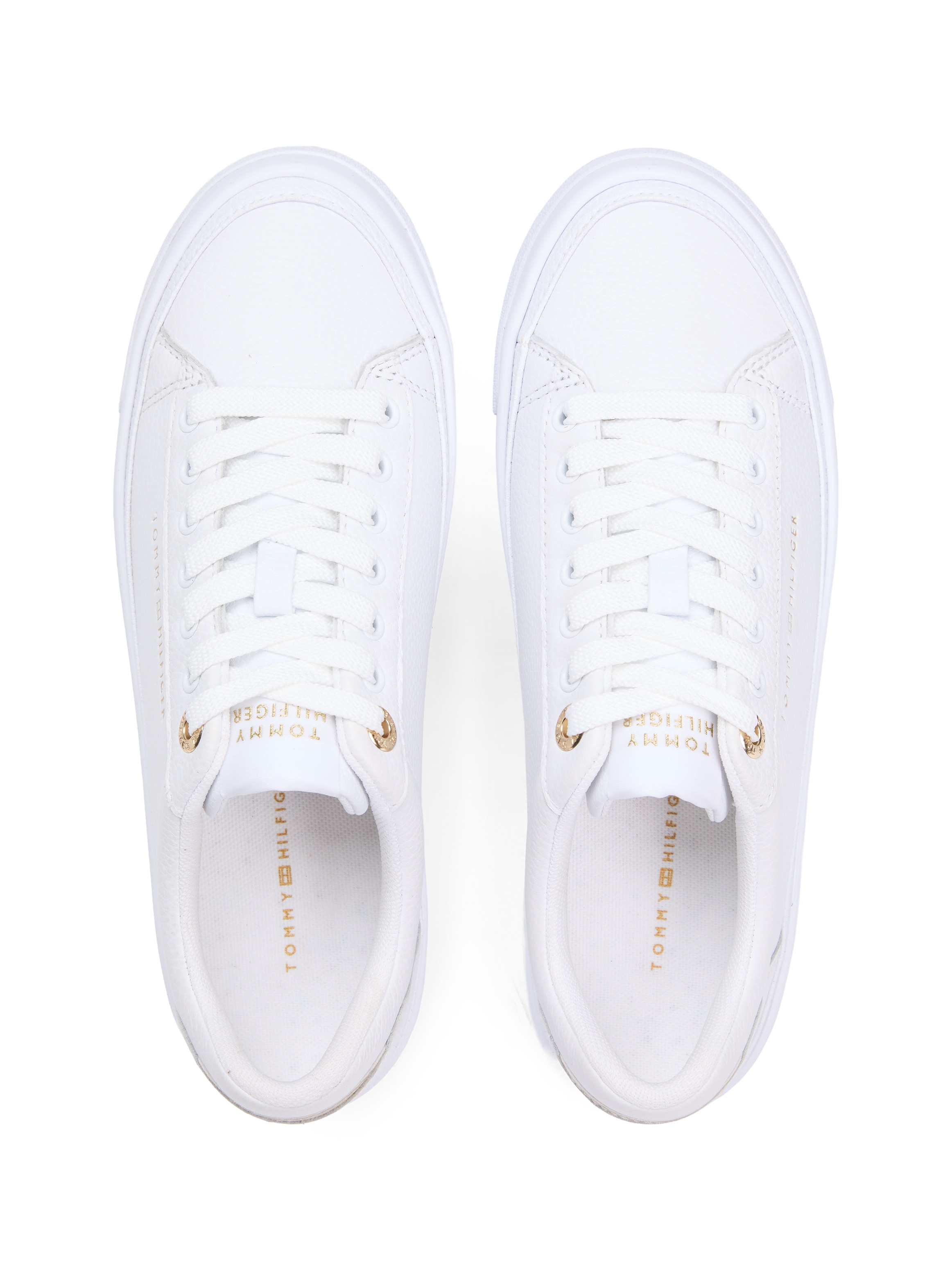 Tommy Hilfiger Plateausneaker »TH FOXING PLATFORM LEATHER«