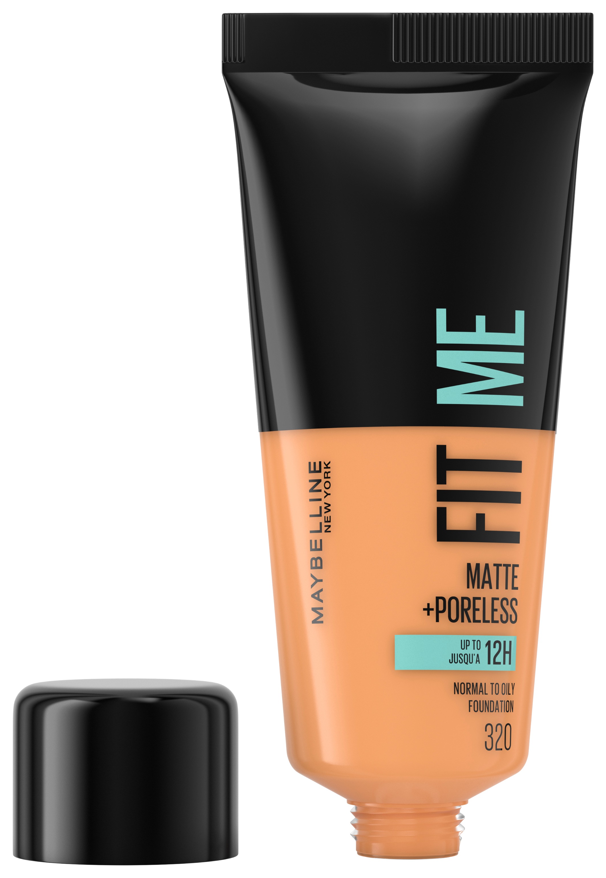 MAYBELLINE NEW YORK Foundation »FIT ME! MATTE + PORELESS MAKE-UP« für einen natürlich mattierten Teint, leichte bis mittlere Deckkraft