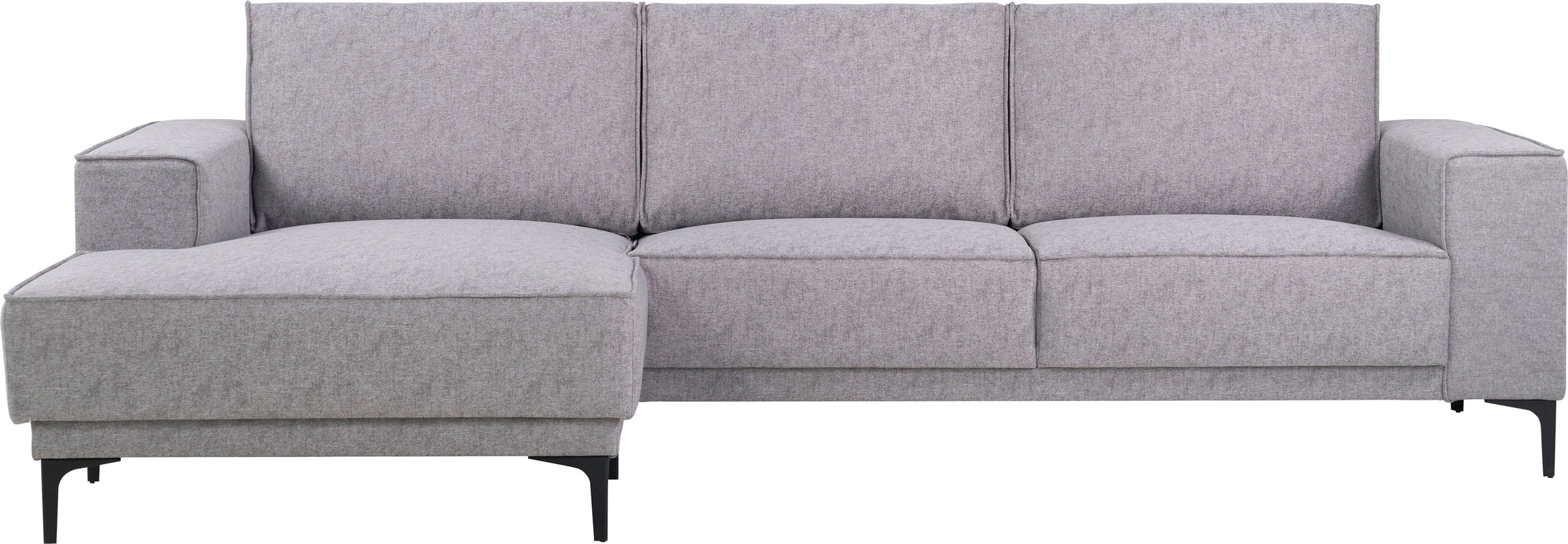 OTTO home Ecksofa "Polsterecke Oland, Struktur, Flachgewebe, Luxus-Microfas günstig online kaufen