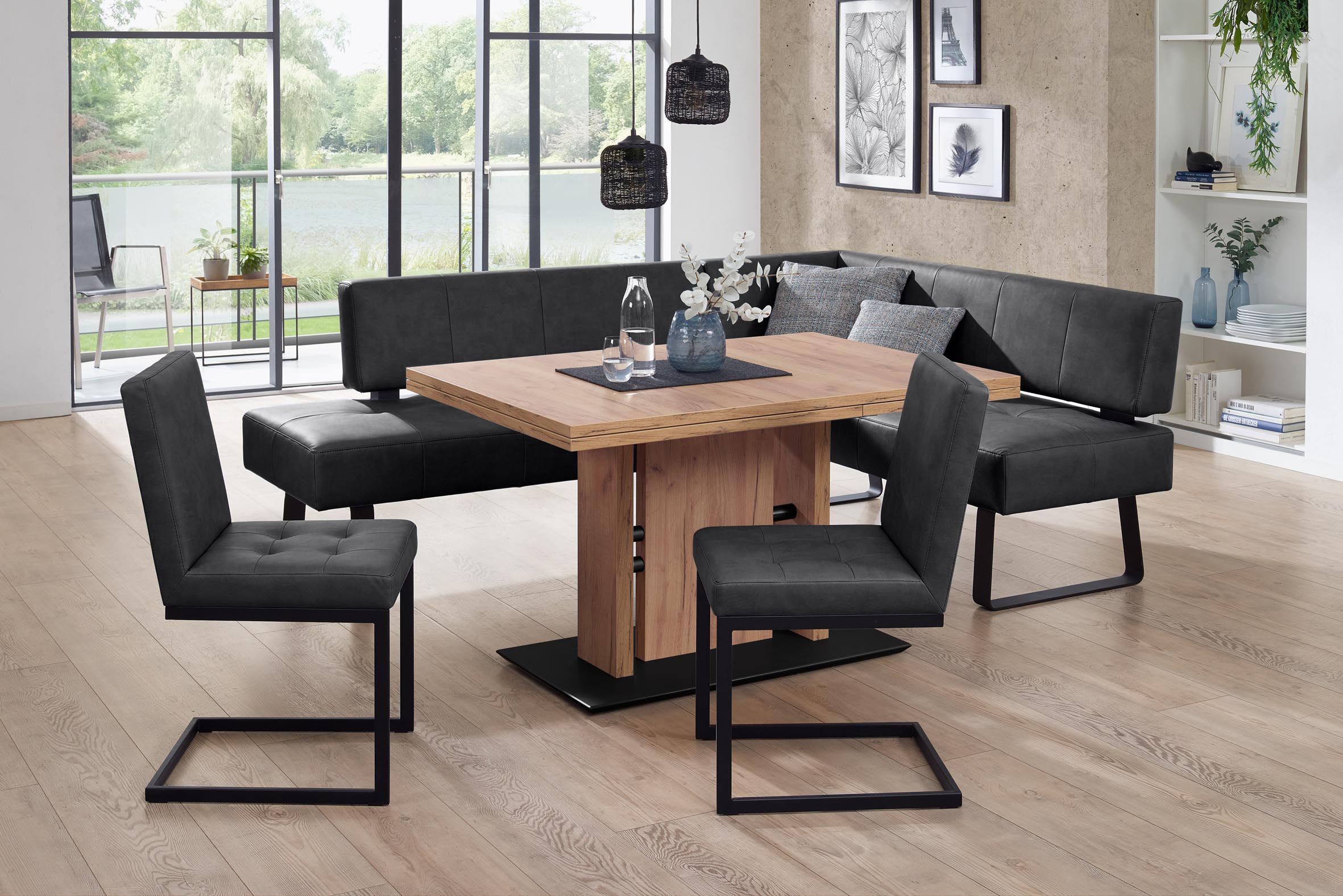 K+W Komfort & Wohnen Essgruppe "Spider II" 4 Stk. tlg. langer Schenkel wahw günstig online kaufen