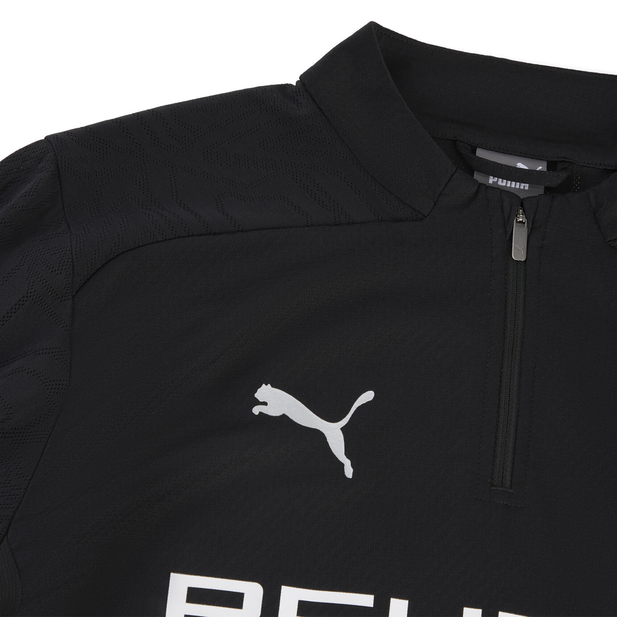 PUMA T-Shirt »Borussia Mönchengladbach Trainingstop mit viertellangem«