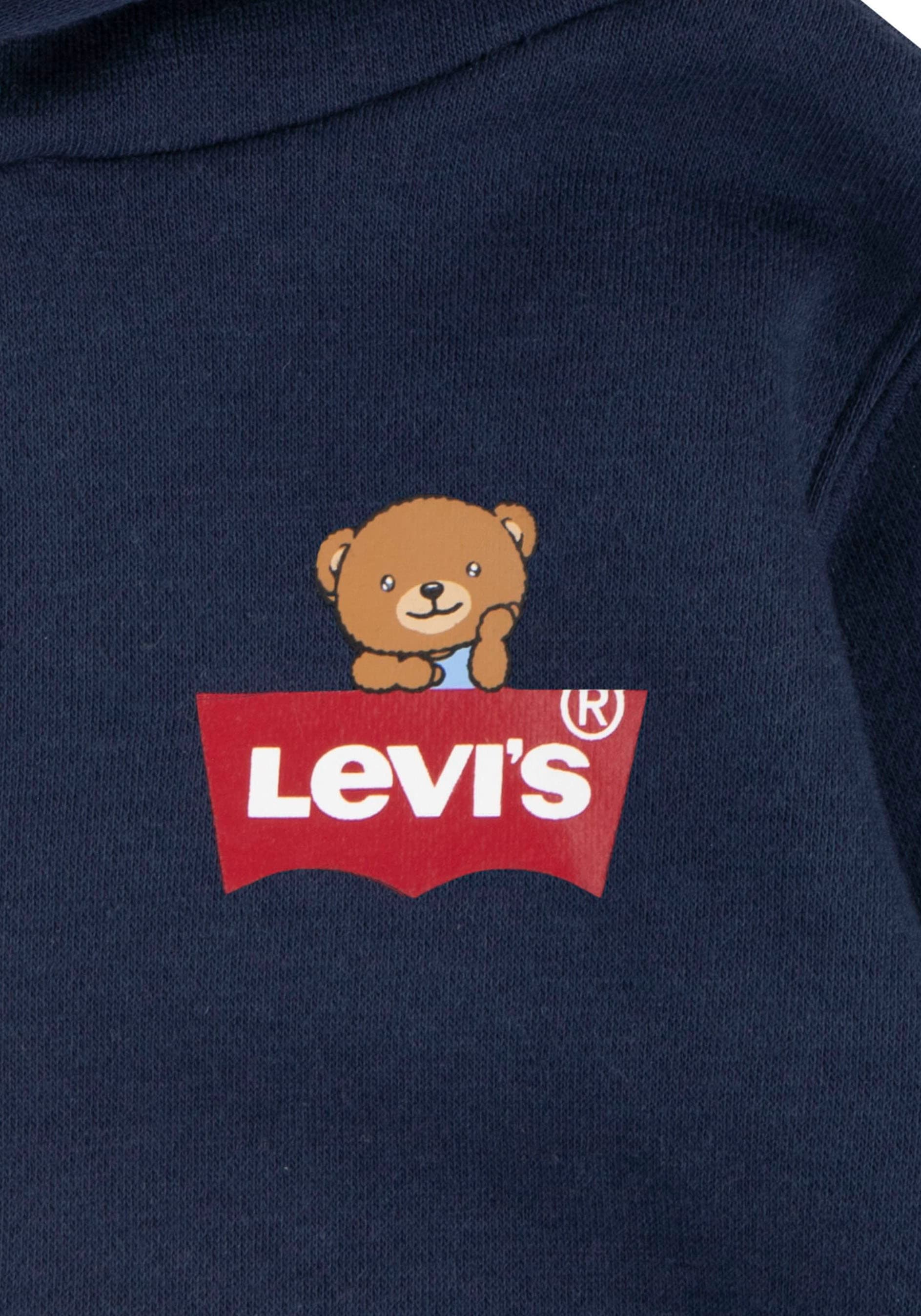 Levi's® Kids Pullover & Shorts »LVB SPLICED COLORBLOCK JOGGER SET«, for Baby BOYS