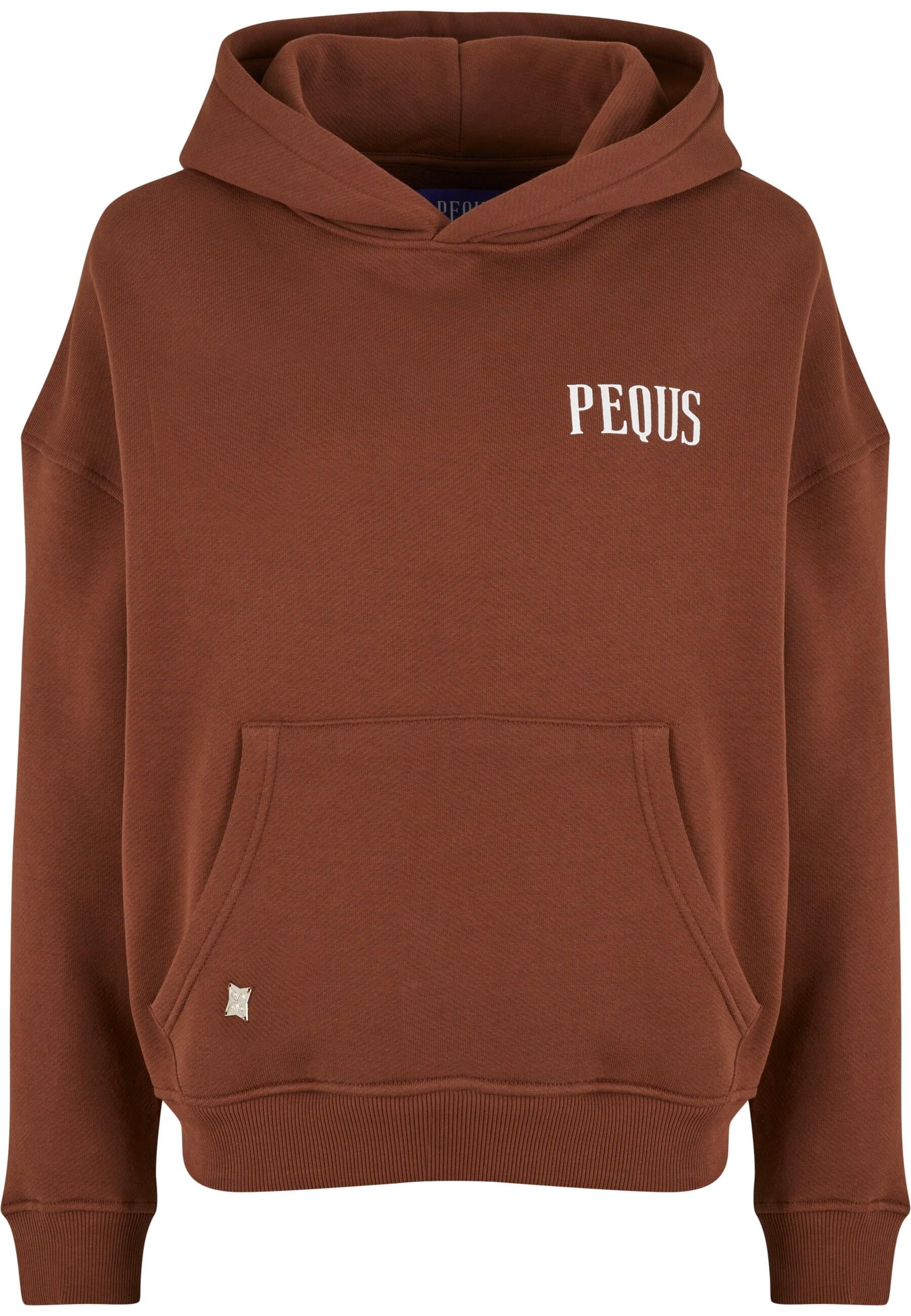 PEQUS Kapuzenpullover "PEQUS PEQUS Back Logo Hoodie" 1 Stk. tlg. günstig online kaufen