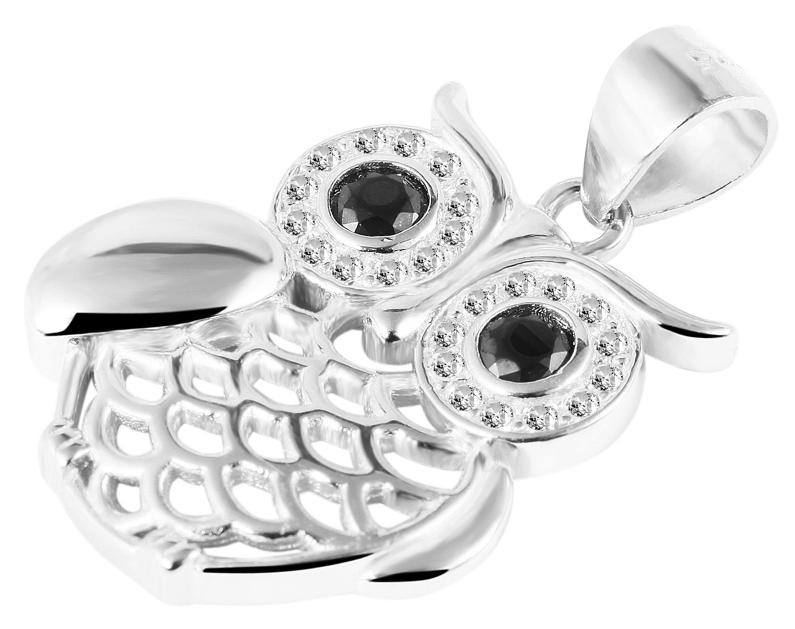 ADELIA ́S Damen Kettenanhänger "Damen Anhänger aus 925 Silber mit Zirkonia", Silber 925 (Sterlingsilber)silber, Silber 925 (Sterlingsilber),