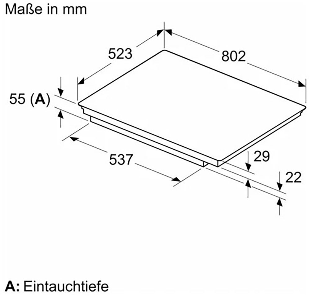 BOSCH Induktions-Kochfeld »PXV845HC1E«