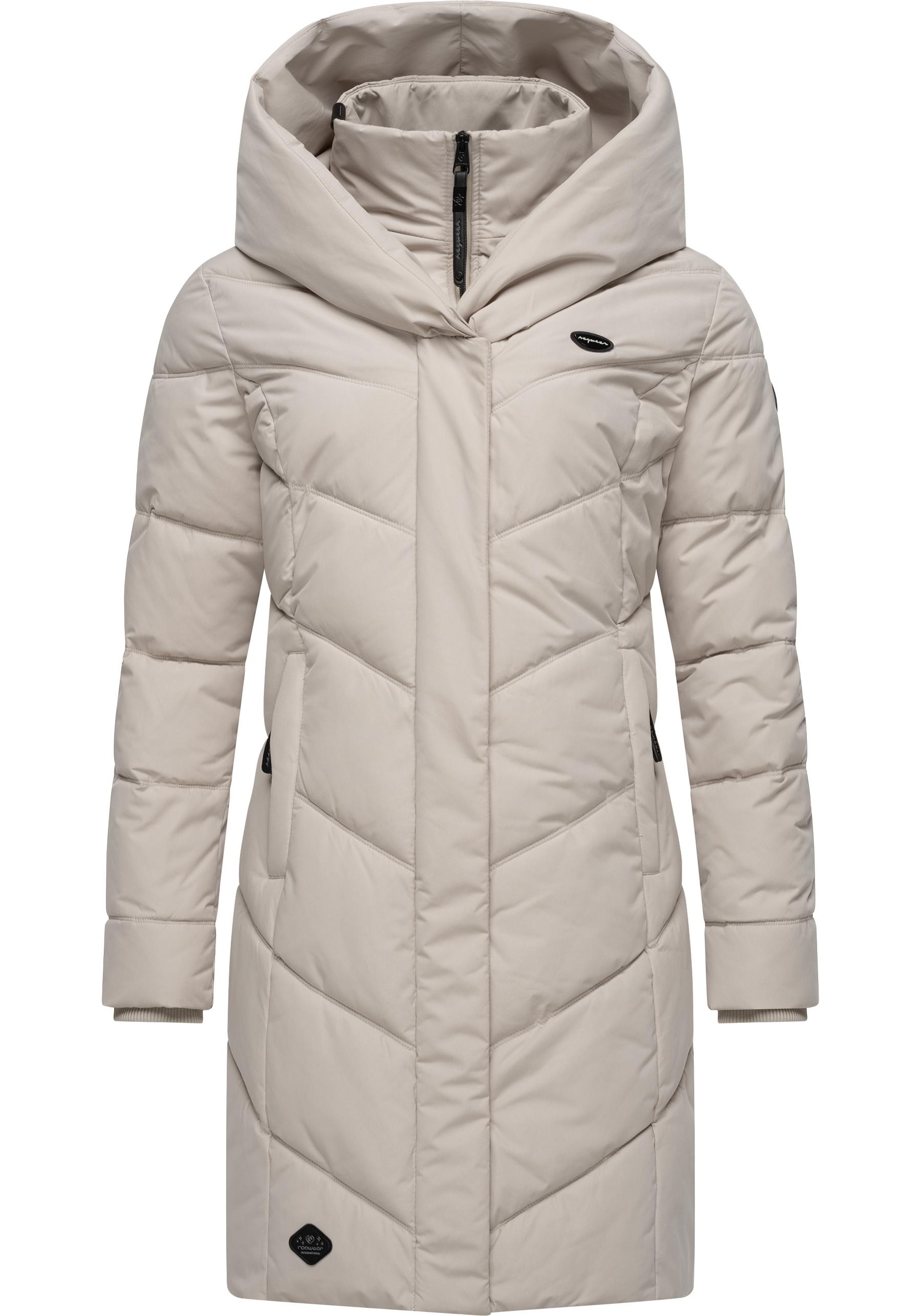 Ragwear Steppmantel »Natalka«, stylischer, gesteppter Winterparka mit gefütterter Kapuze