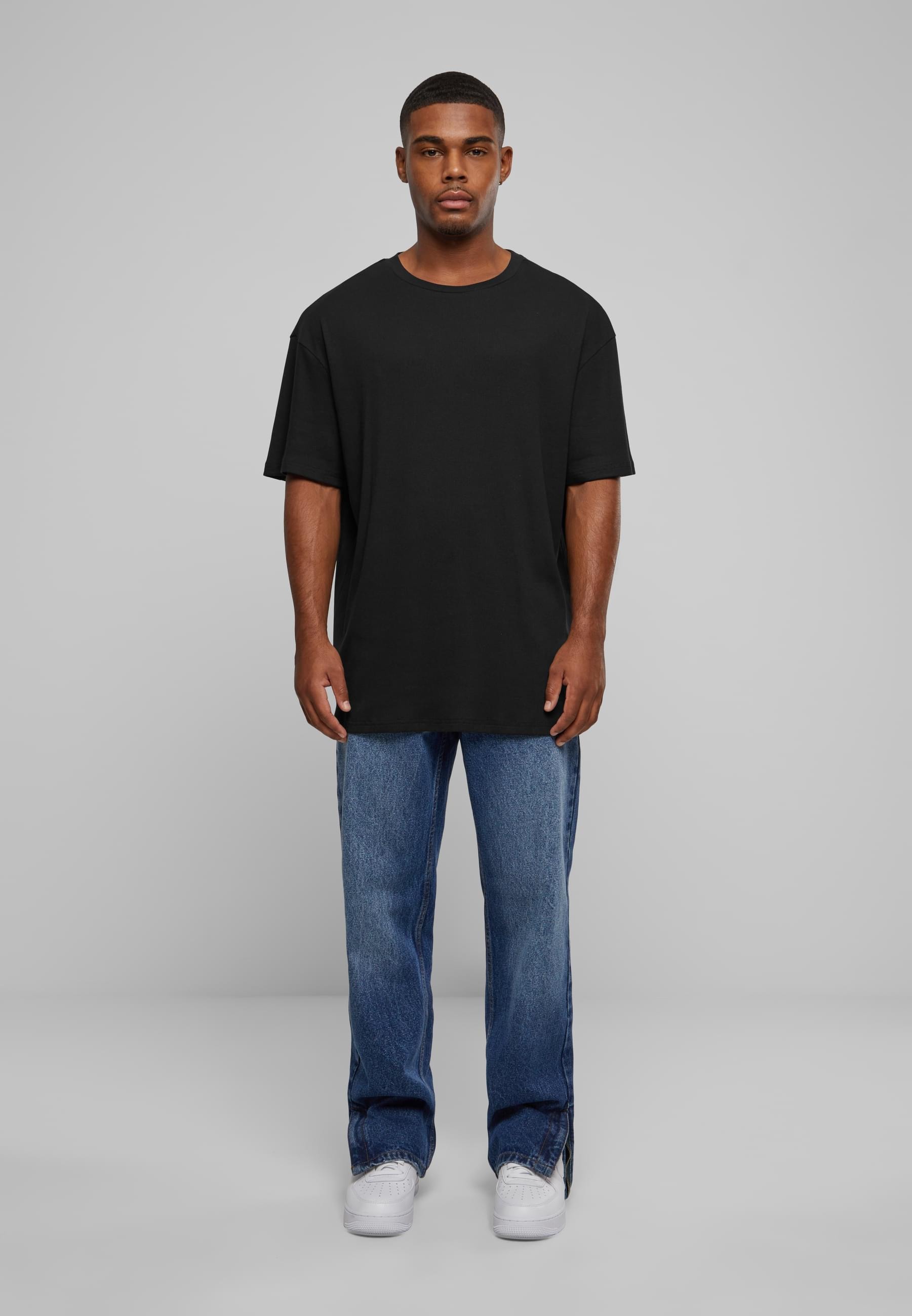 URBAN CLASSICS T-Shirt »Urban Classics Herren Organic Oversized Rib Tee«, (1 tlg.)