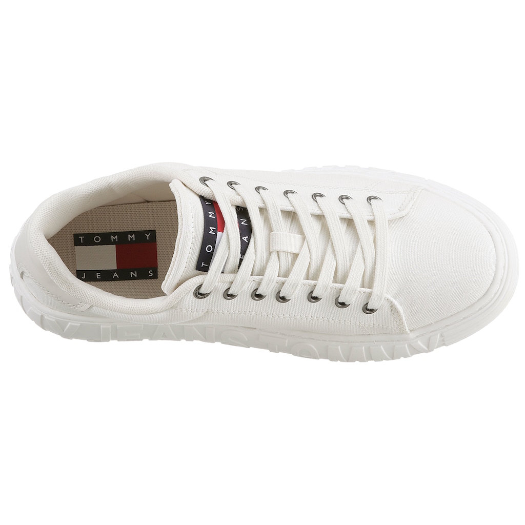 Tommy Jeans Plateausneaker »TOMMY JEANS NEW CUPSOLE CNVAS LC«