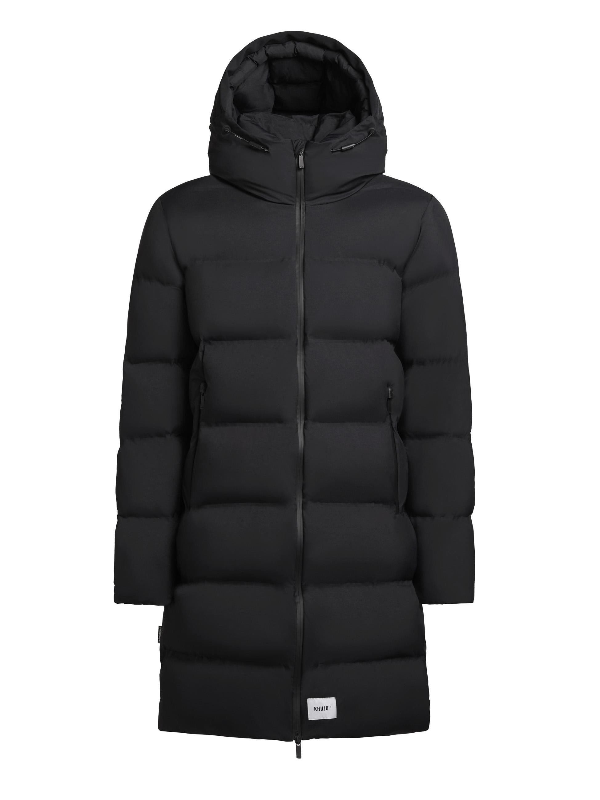 khujo Steppmantel »Caius2-YM«, Stylischer Herren Wintermantel mit Kapuze