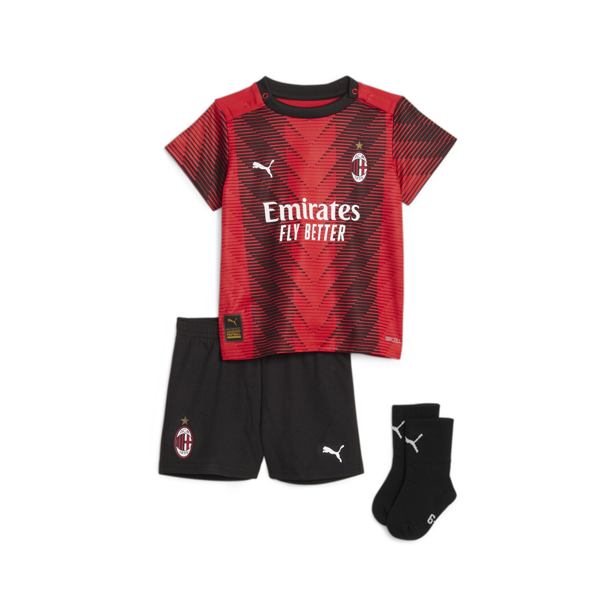 Trainingsanzug »AC Milan 23/24 Heimtrikot Baby-Kit«