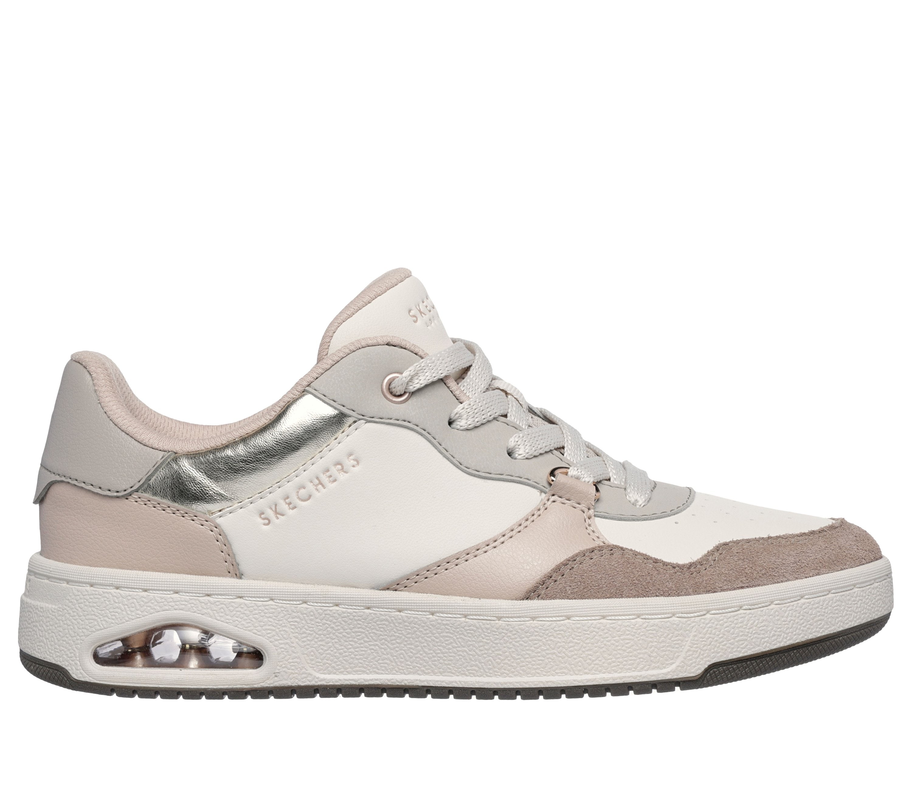 Skechers Sneaker "UNO CTL" Retro Sneaker, Schnürschuh mit Materialmix