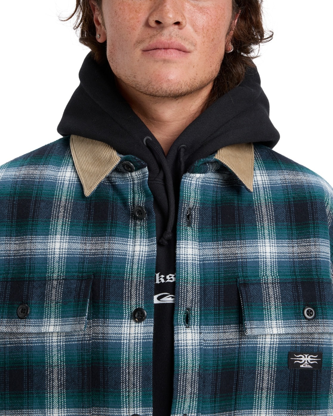 Quiksilver Langarmhemd »Mercury Desert Shadow Check«