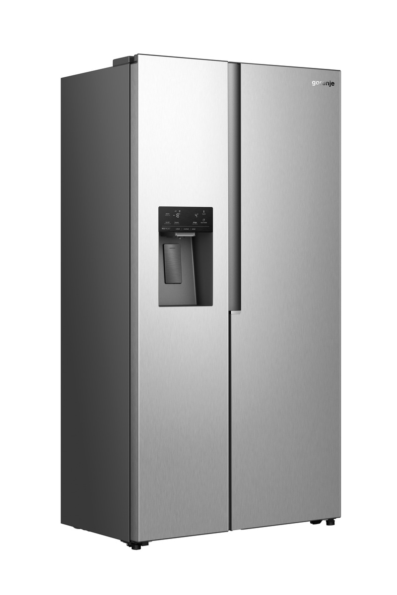 GORENJE Side-by-Side "NRS917E61X" 178,6 cm hoch 91,1 cm breit Wasser-& Eisspender