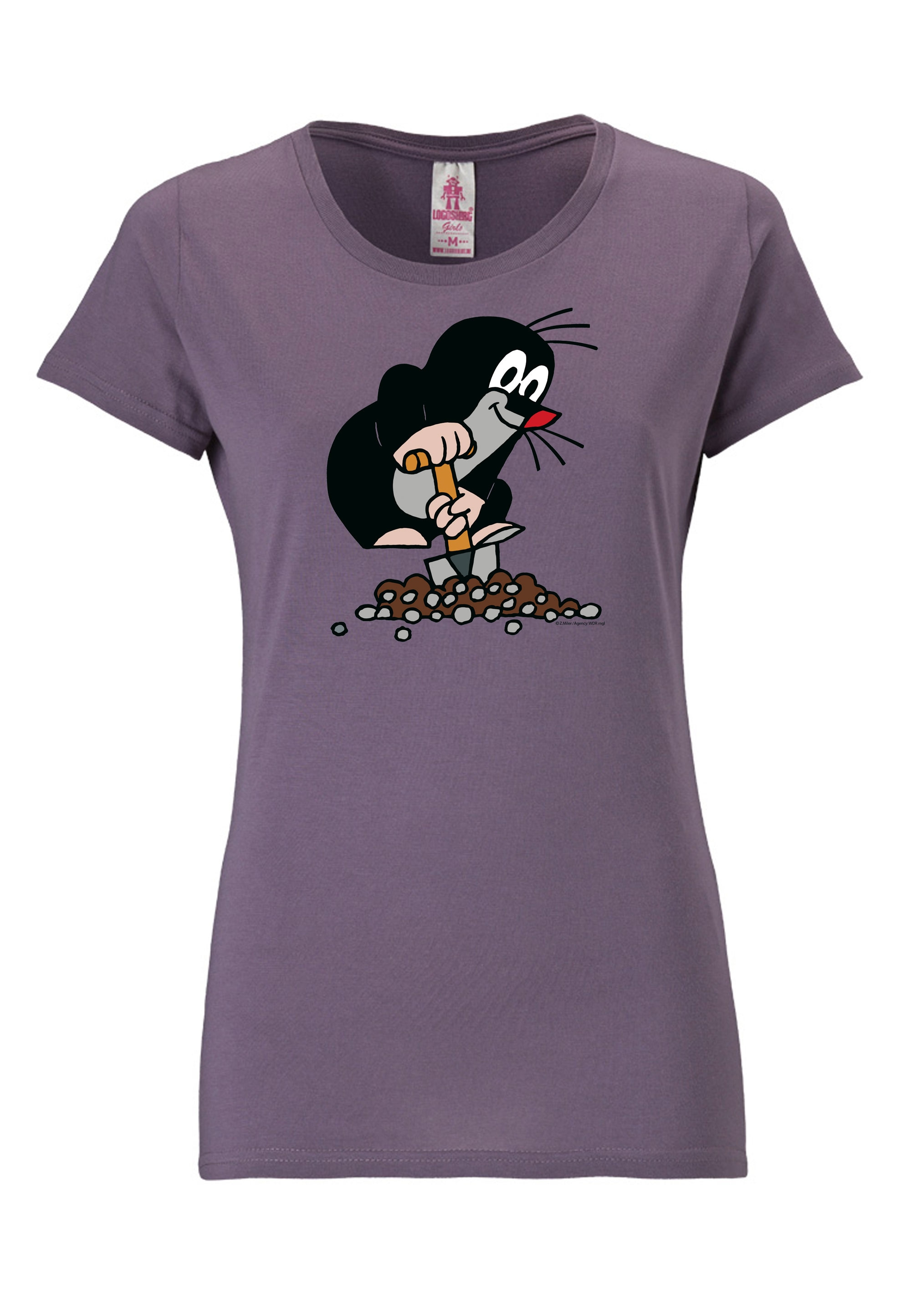 LOGOSHIRT T-Shirt »Der kleine bestellen lizenziertem für Originaldesign BAUR | Maulwurf«, mit