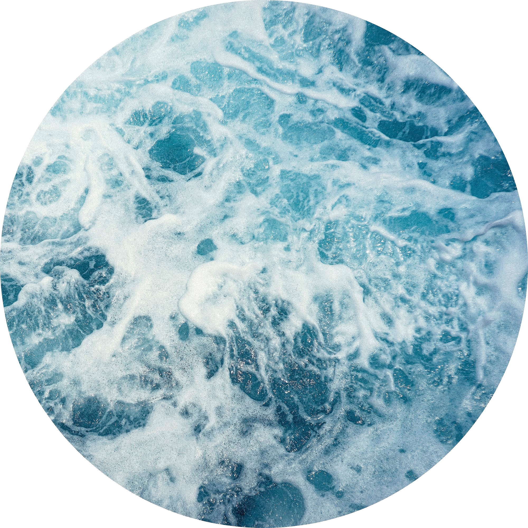 Komar Vliestapete »Ocean Twist« 125x125 cm (...