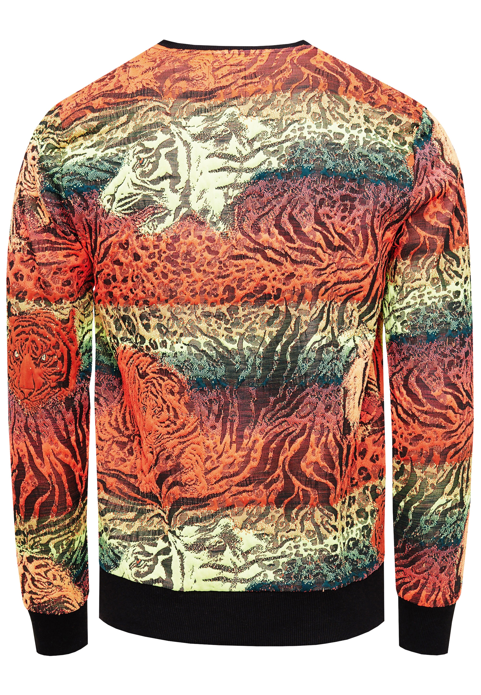 Rusty Neal Sweatshirt »Rusty Neal Sweater«, im trendigen Tiger-Design
