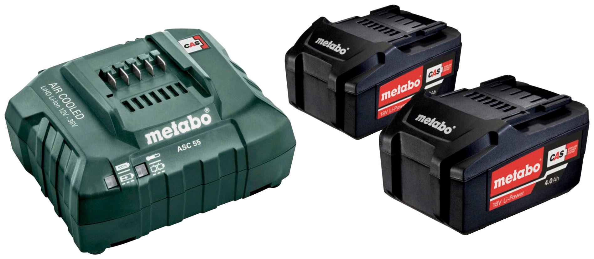 metabo Akku Starter-Set "Basic", 4000 mAh, 18,0 V