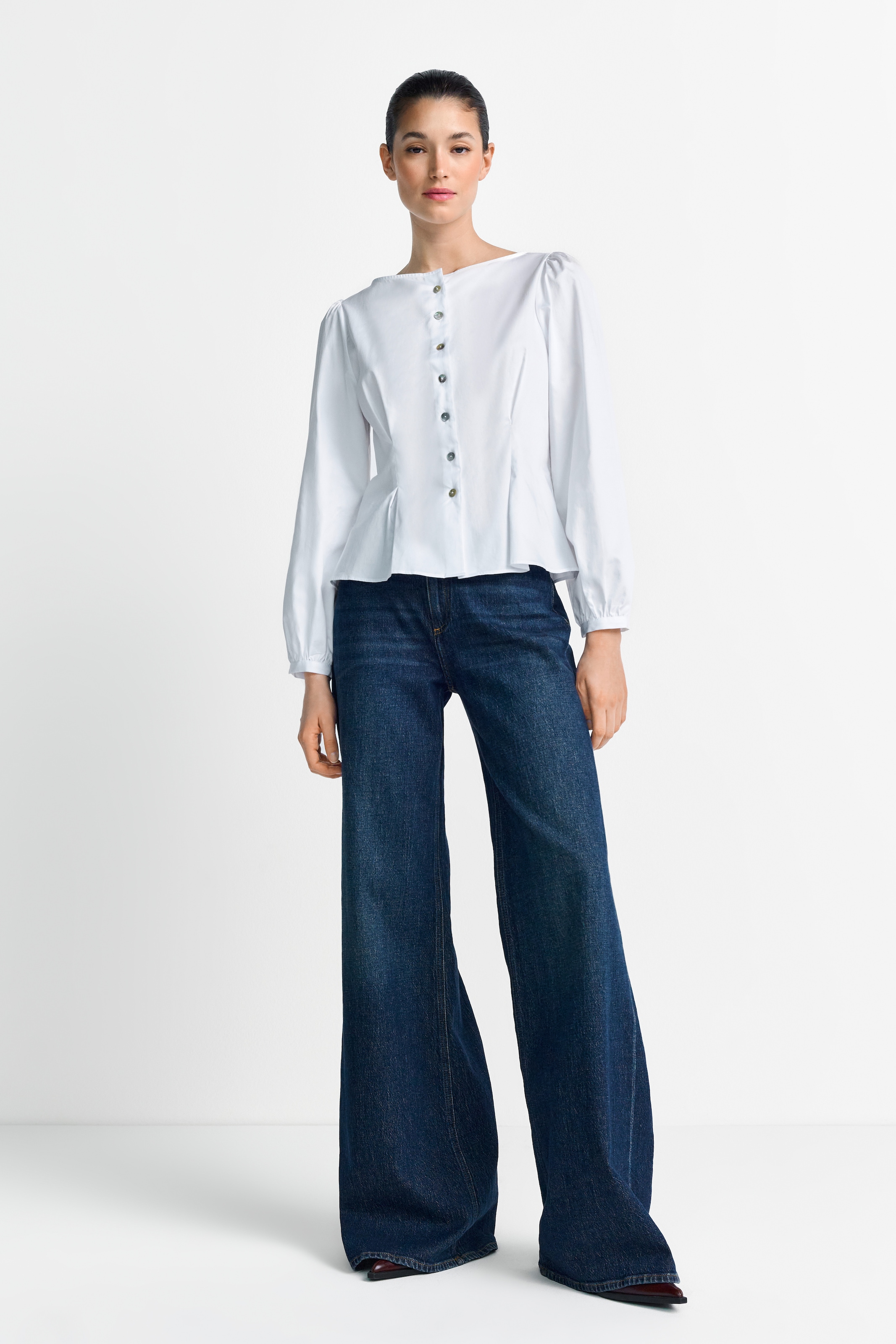 RICHROYAL Langarmbluse