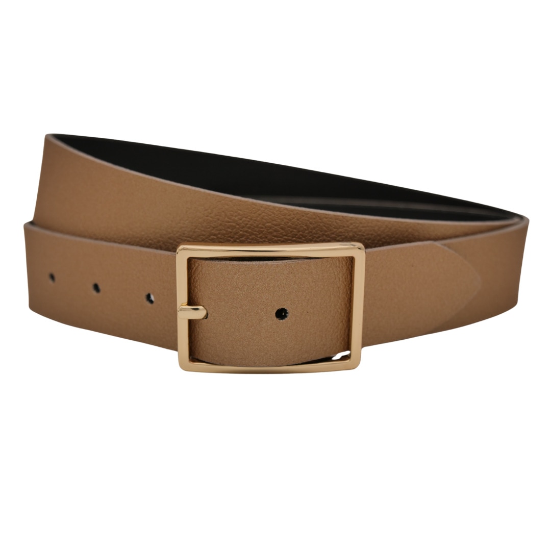 Ledergürtel ANNAMATONI "AnnaMatoni Ledergürtel Lia Ledergürtel Lia", Damen, Gr. TW105 - 120cm Gesamtlänge, gold (gold 999), 100% Leder, Gürtel Ledergürtel