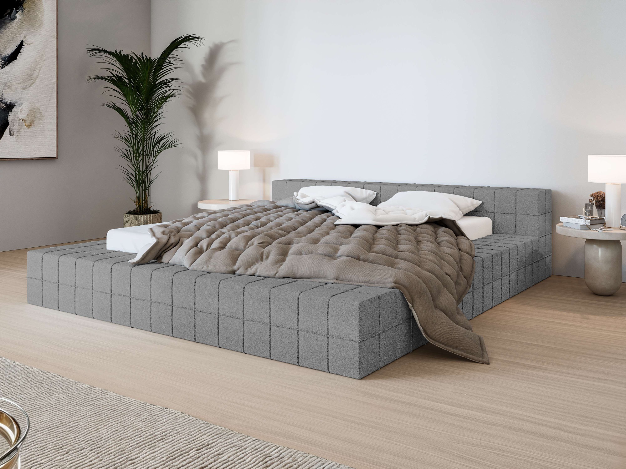 Home affaire Bett "VENDY wahlweise mit Matratze und Topper, in 3 Breiten er günstig online kaufen