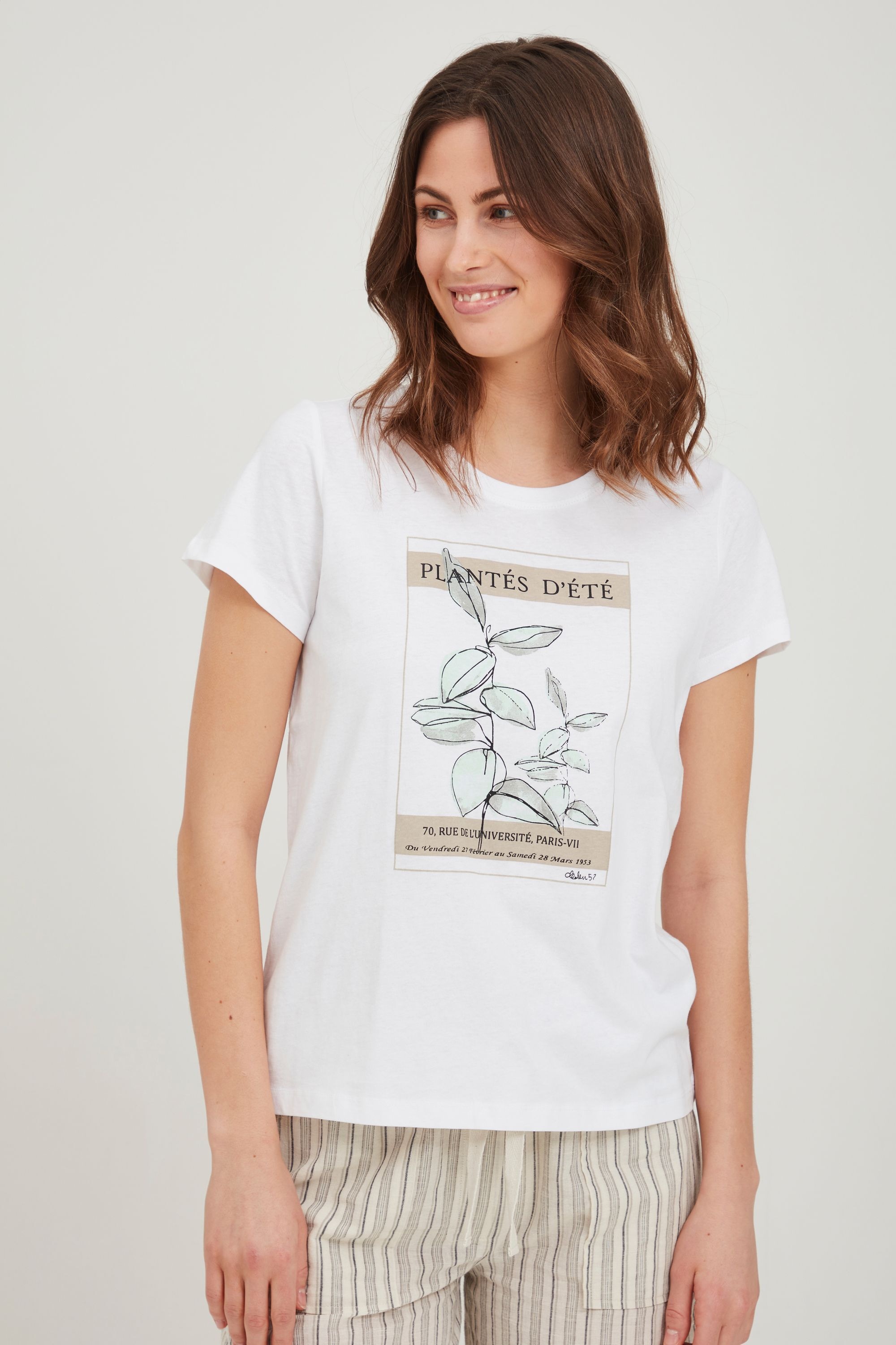 fransa T-Shirt "Shirt FRAmplant" günstig online kaufen