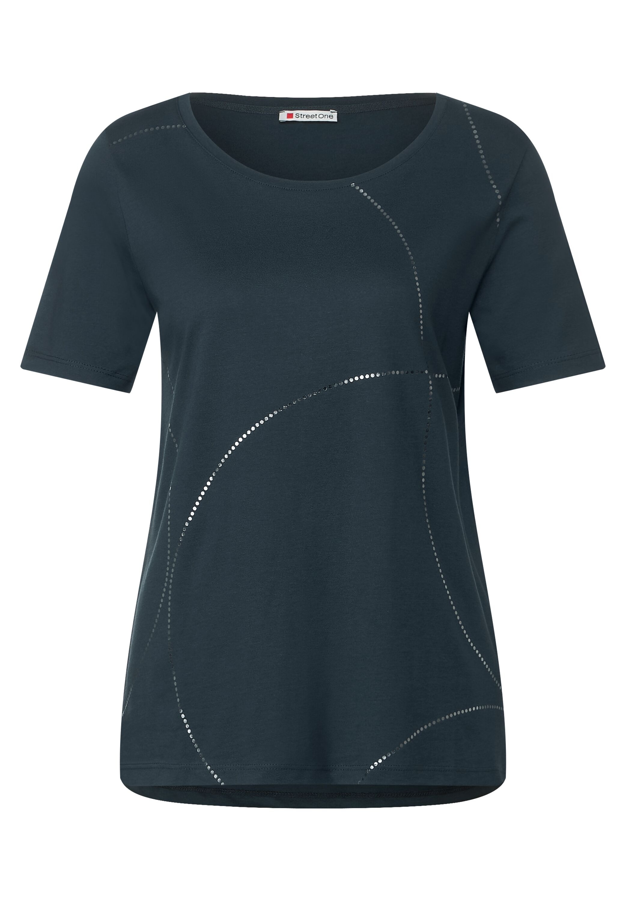STREET ONE T-Shirt, Unifarbe online in BAUR | bestellen