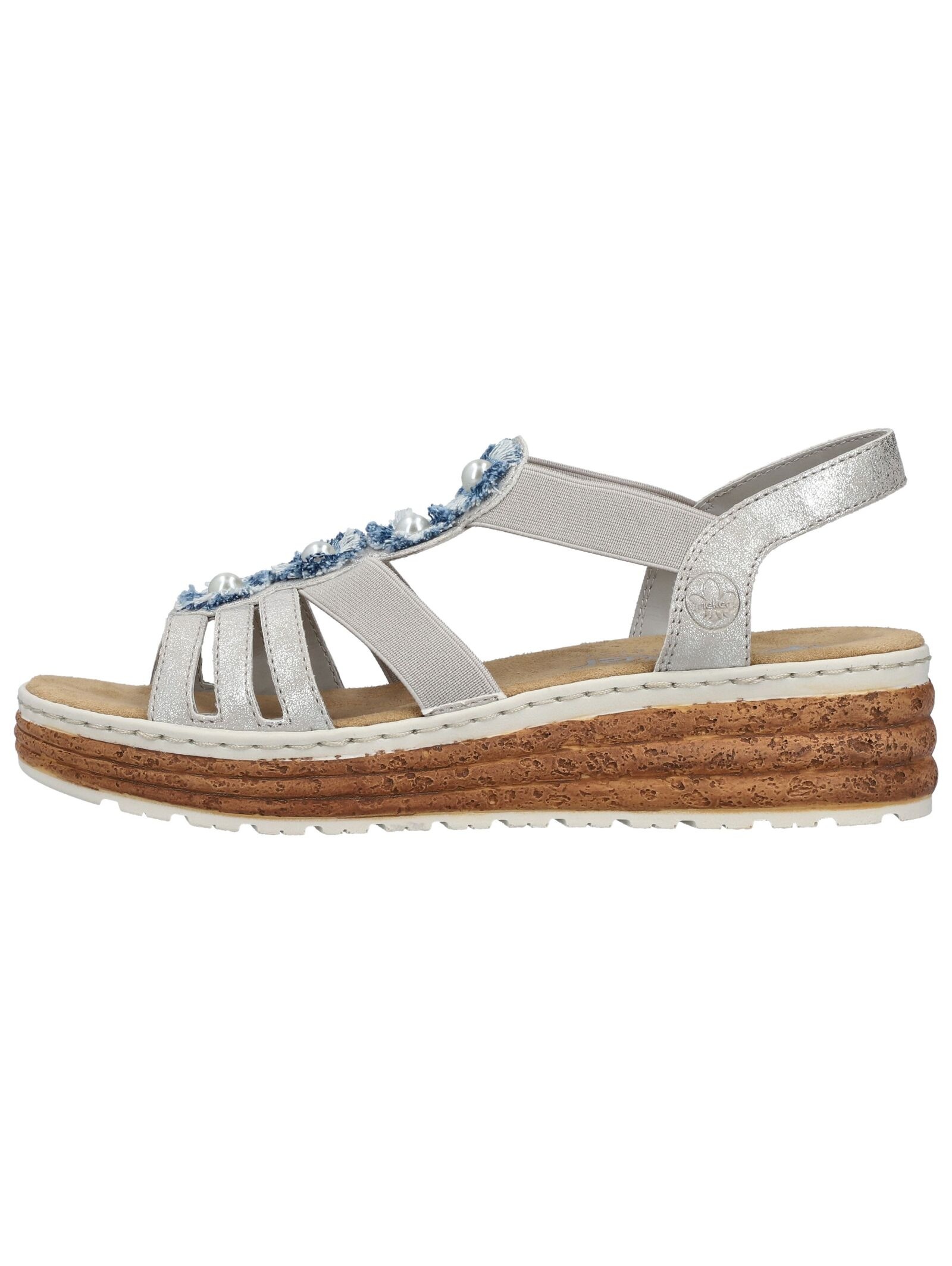 Rieker Keilsandalette »Rieker Sandalen Lederimitat«