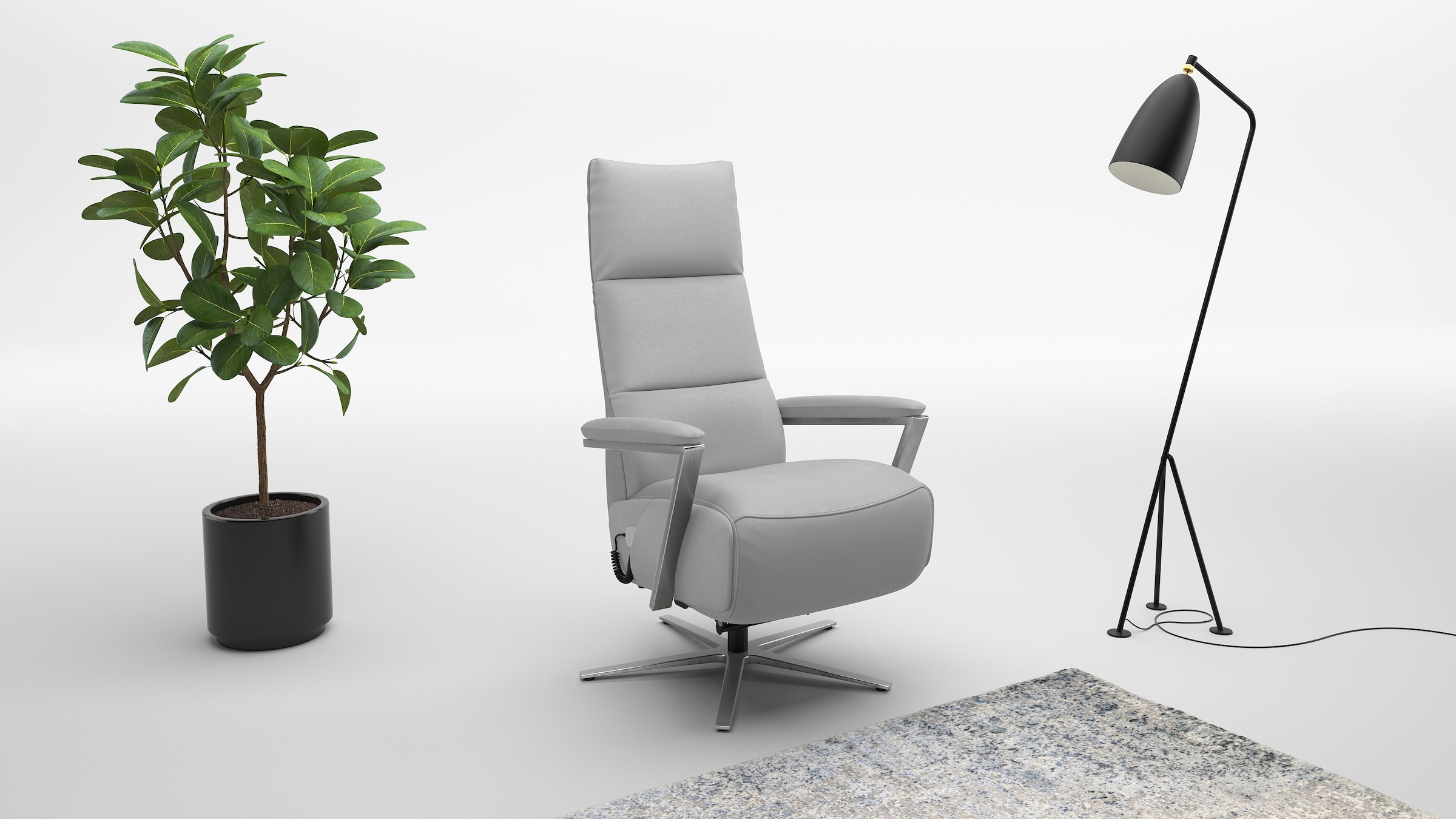 sit&more TV-Sessel "Vario Comfort, inkl. Kopfteilverstellung & 360 Drehfunk günstig online kaufen