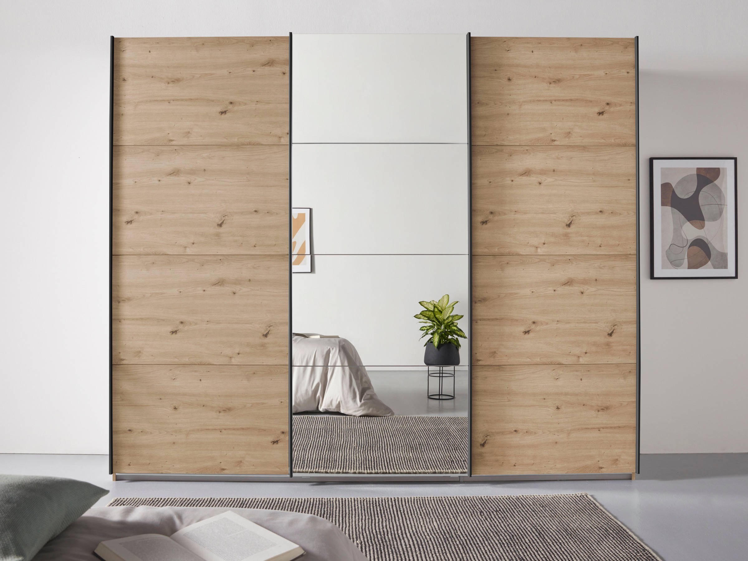 OTTO home "Mehrzweckschrank Aktenschrank Möbel Mietswohnung TOPSELLER OTELI" 3 Ausstattungen BASIC/CLASSIC/PREMIUM (inkl. SOFT-CLOSE-FUNKTION), Breiten 203/271/315/360 cm Höhen 210/229 cm MADE IN GERMANY