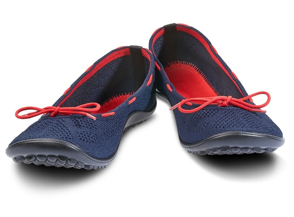 Leguano Barfußschuh »STYLE MARITIM«, Ballerina, Slipper, Bequemschuh mit modischen Durchzügen