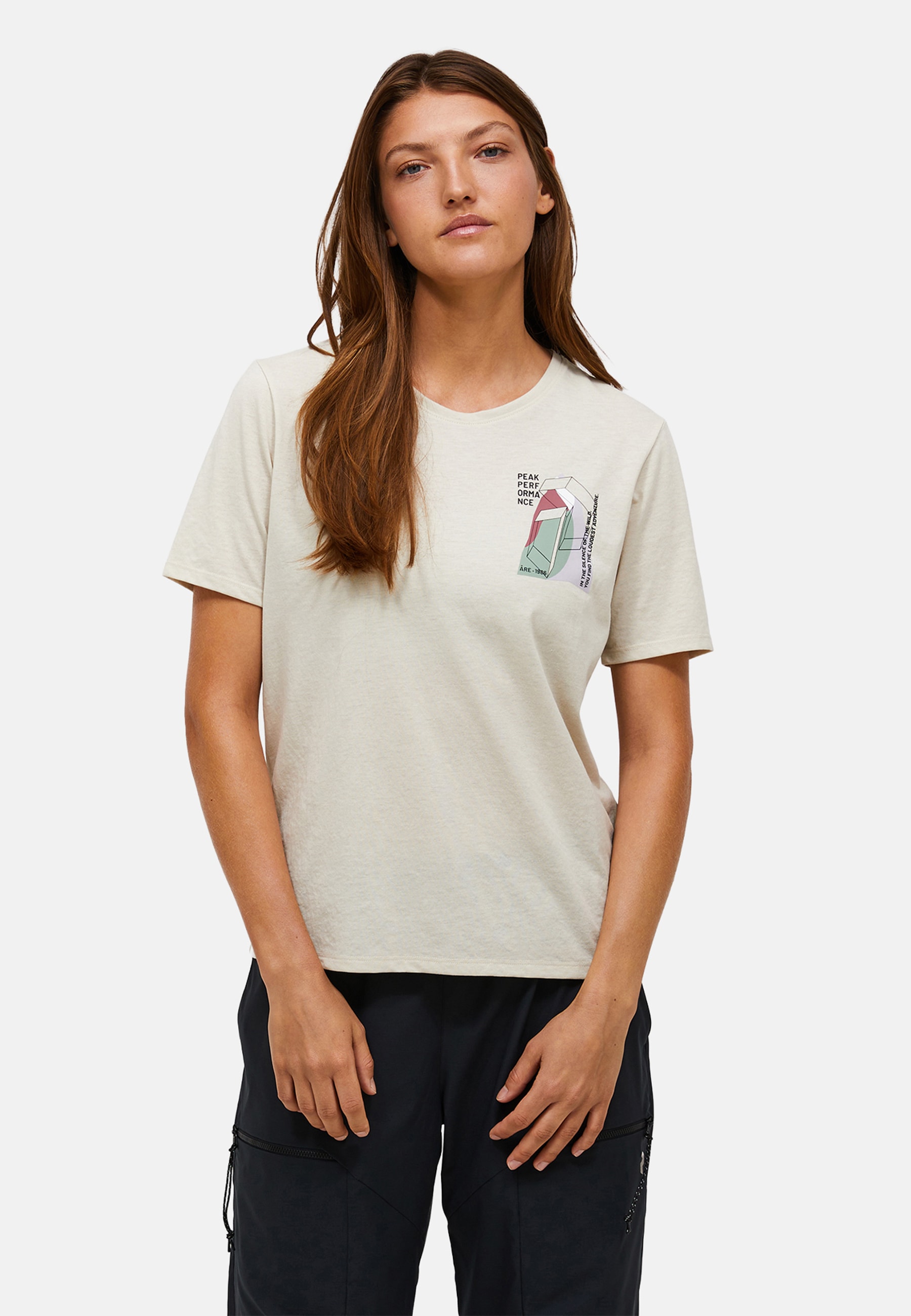 Peak Performance T-Shirt "W Explore Graphic Tee"