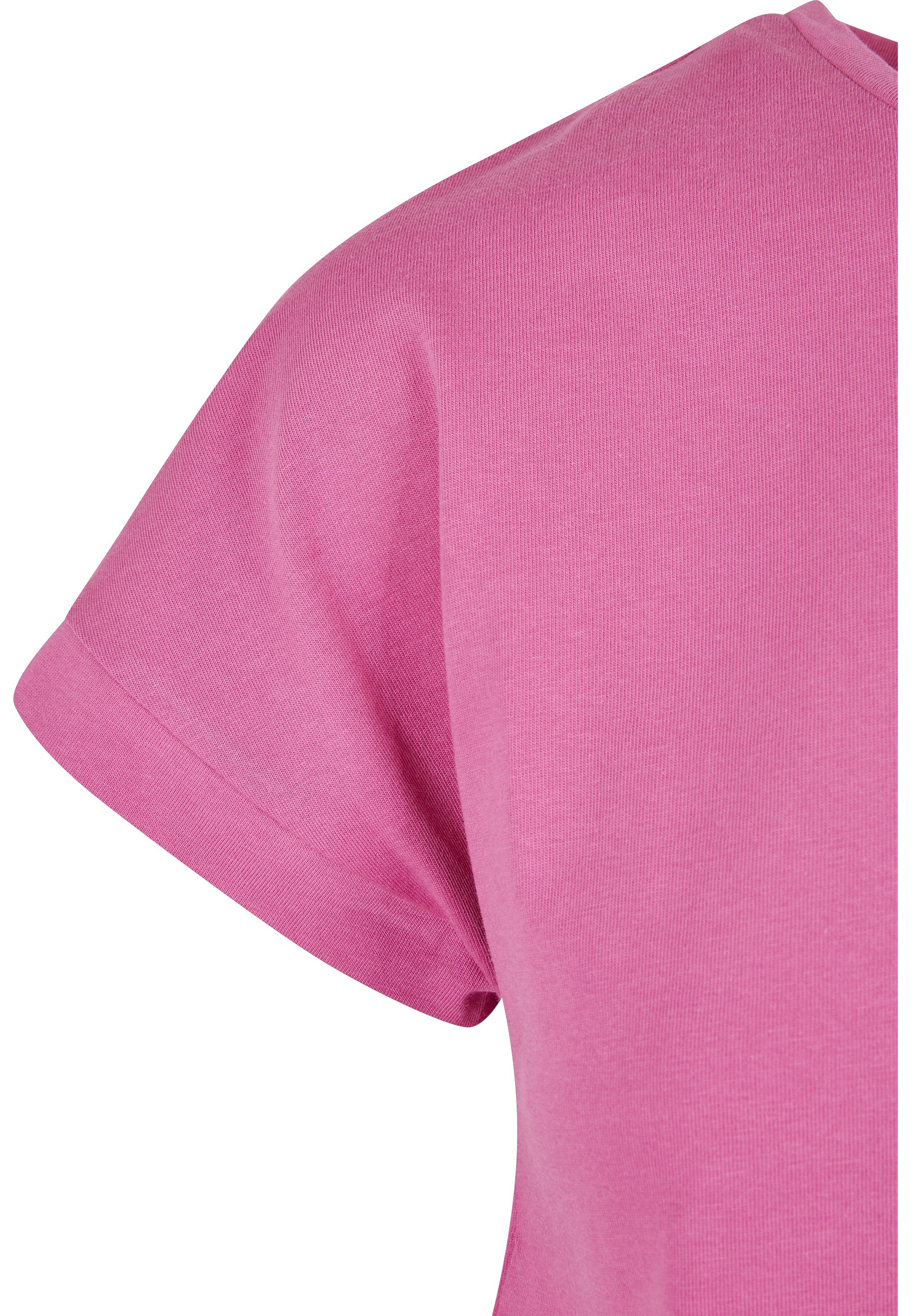 URBAN CLASSICS Shirtkleid »Urban Classics Damen Ladies Organic Empire Valance Tee Dress« 1 Stk. tlg.