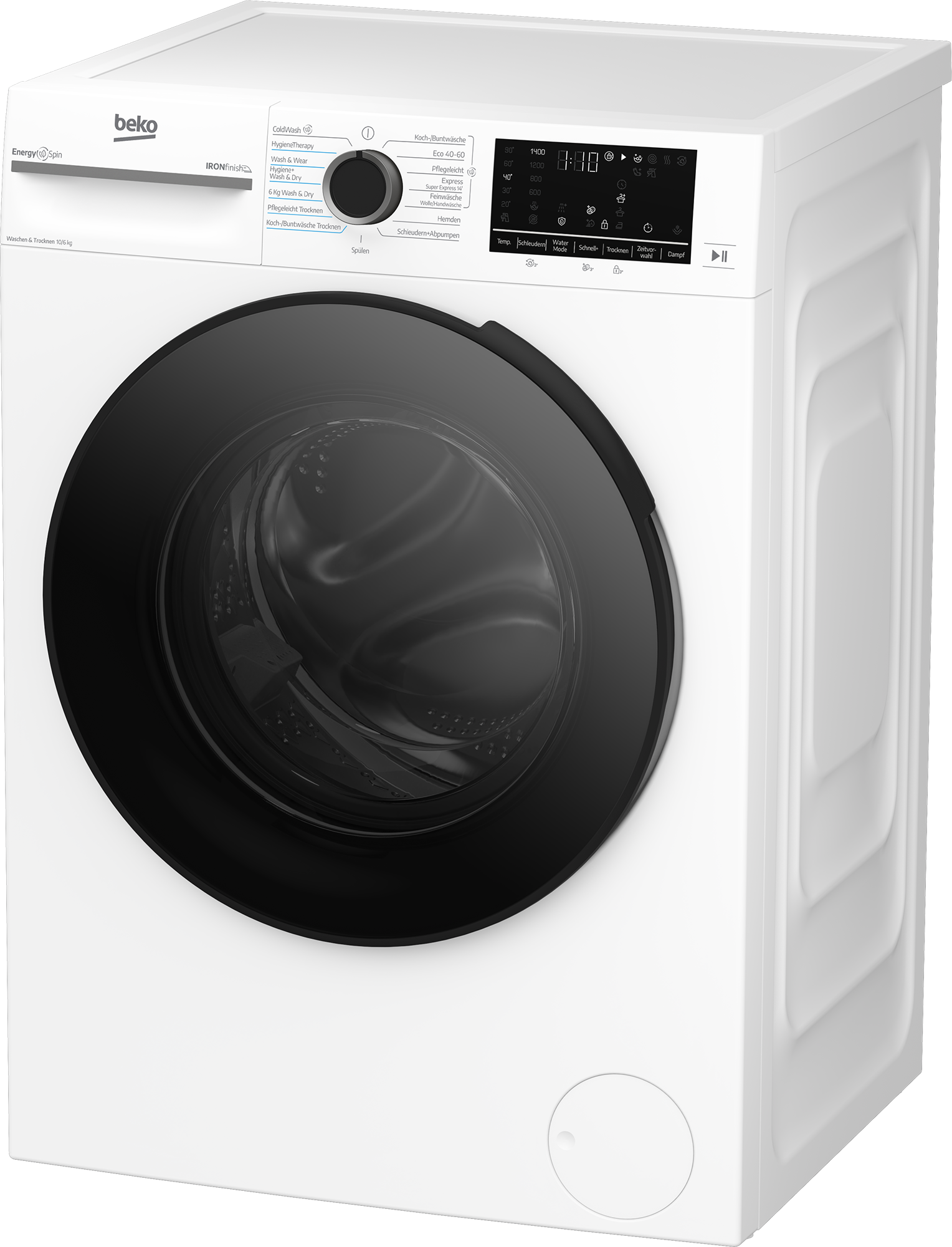 BEKO Waschtrockner »BDFT4104A20C« 10 kg /6 kg 76 dB(A) SteamCure, Hygiene Therapy, ProSmart Inverter Motor