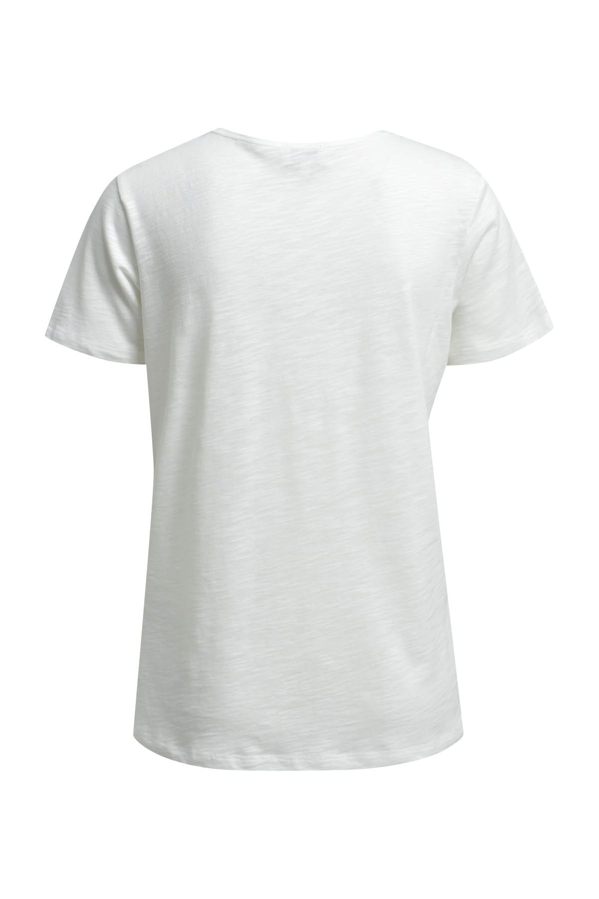 Milano Italy V-Shirt mit Glitzersteinchen