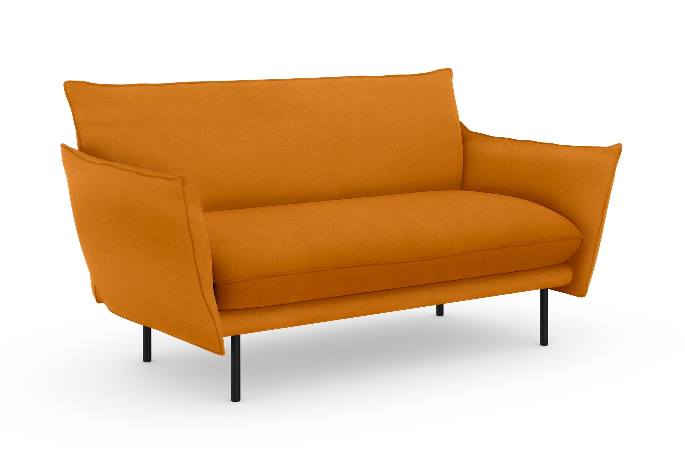 Home affaire 2-Sitzer "Stine" Besonderes Design durch Kissenoptik und Keder günstig online kaufen