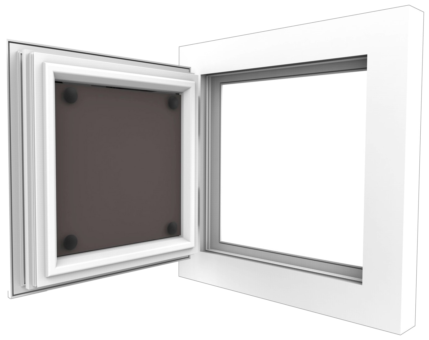 Windhager Fliegengitter-Gewebe Set,  BxH: 130x150 cm