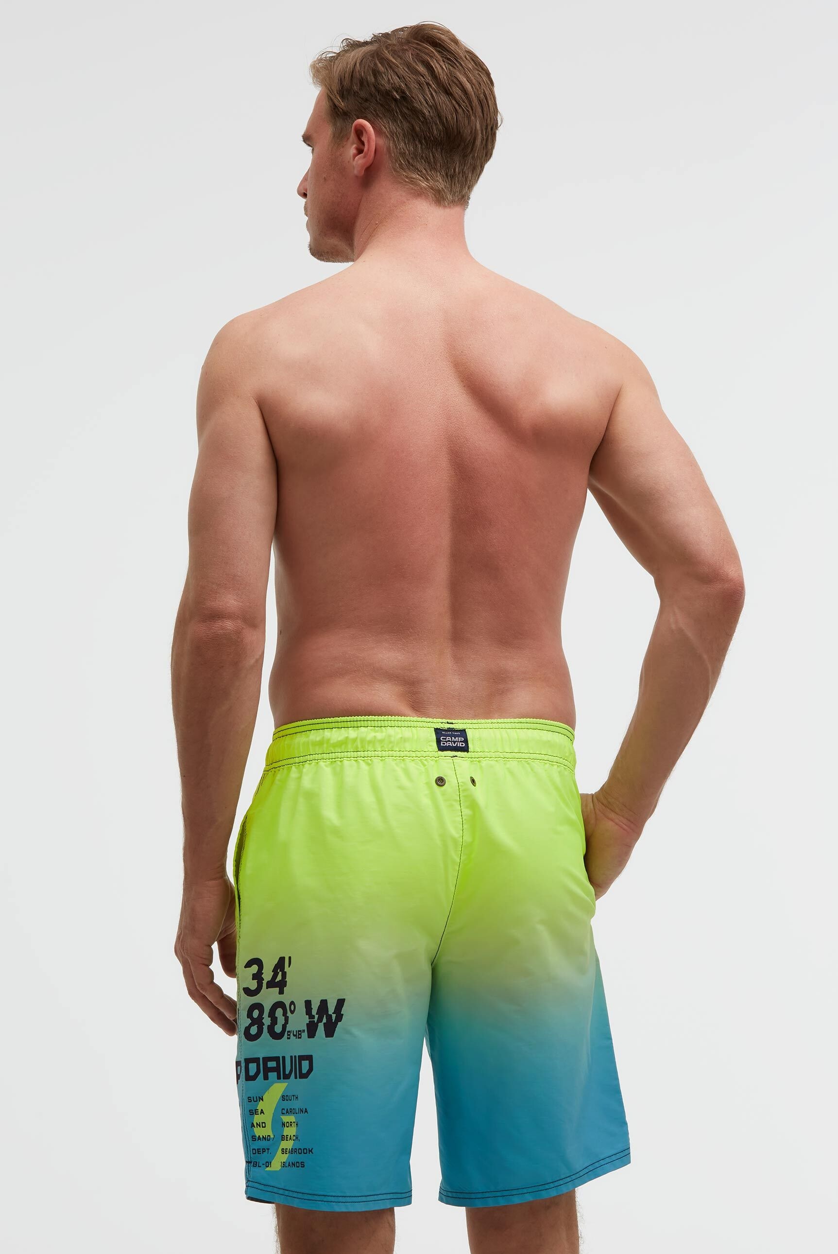 CAMP DAVID Badeshorts mit Einschubtaschen