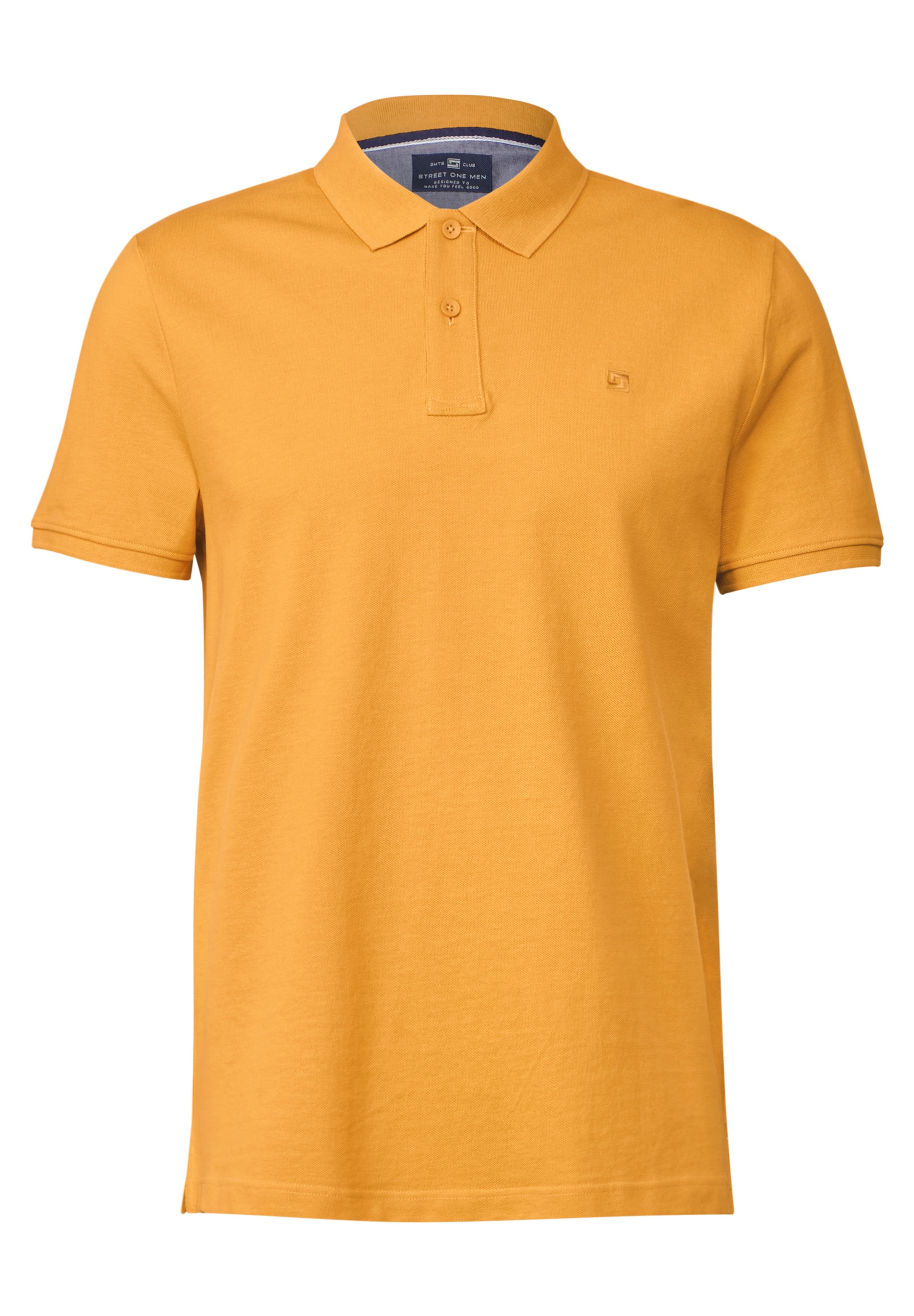 STREET ONE MEN Poloshirt, aus reiner Baumwolle