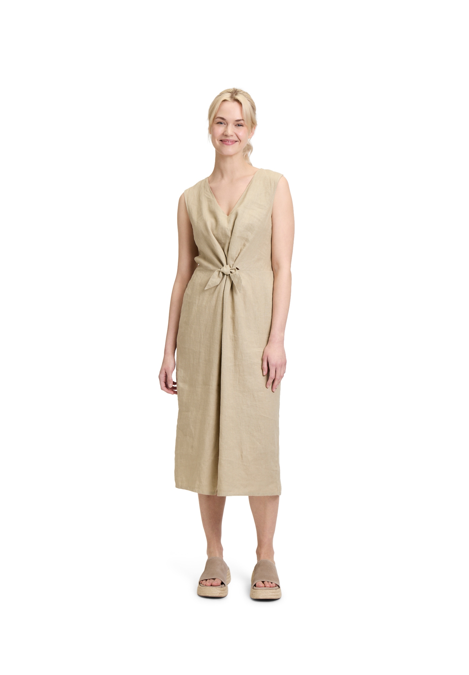 Cartoon Sommerkleid »Cartoon Leinenkleid mit Cut-Outs«, Form