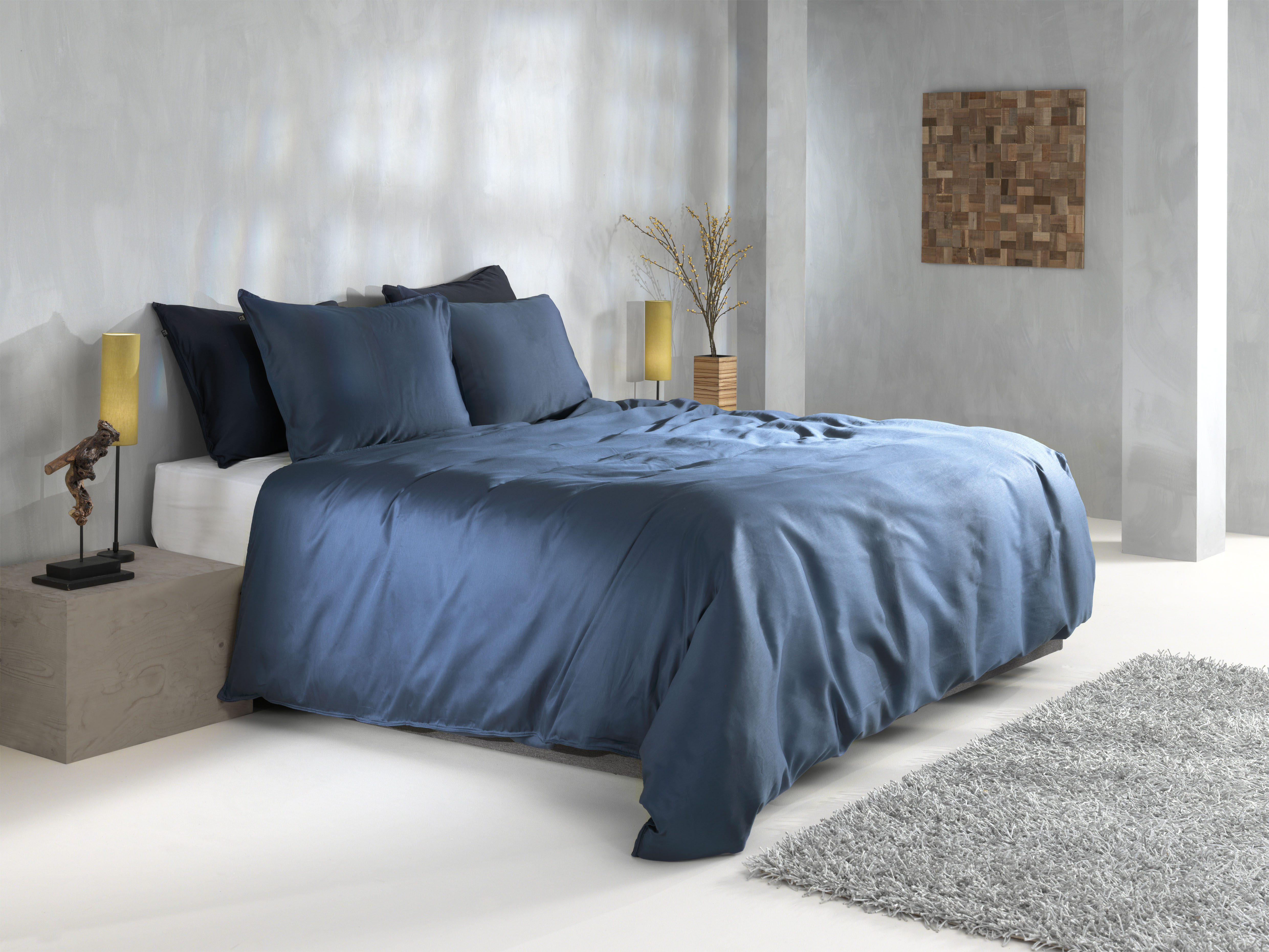 ZO HOME "Zohome Baumwolle Mako-Satin Bettwäsche Satinado" 1 Stk. Bettwäsche aus 100% Baumwolle, hochwertige Mako-Satin, ab 135x200 cm.
