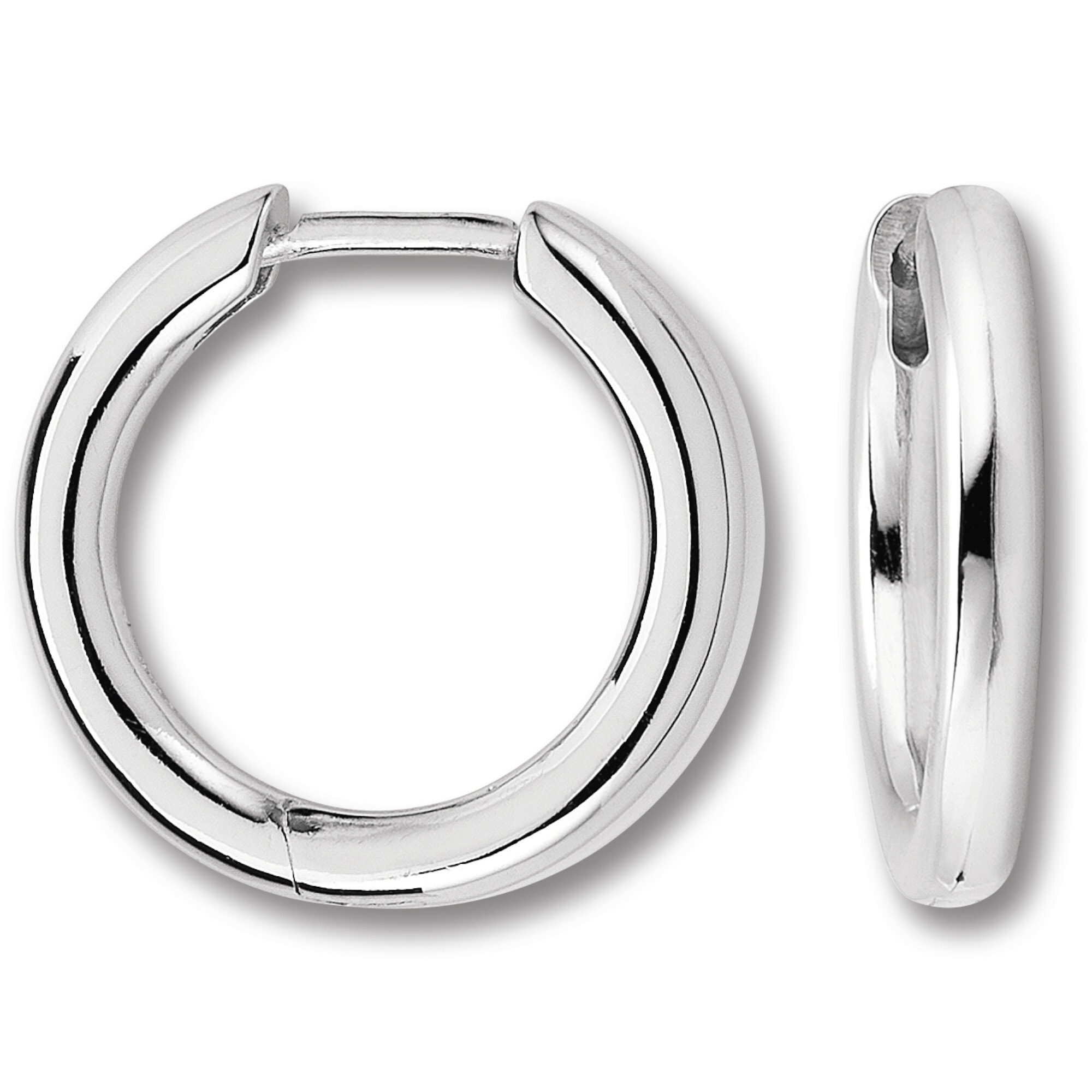 Paar Creolen ONE ELEMENT "Ohrringe Creolen aus 925 Silber Ohrringe Creolen aus 925 Silber", silber, Ohrringe, Damen, Damen, Silber 925 (Sterlingsilber), Zeitlos elegant – mit Liebe zum Detail gefertigt 3