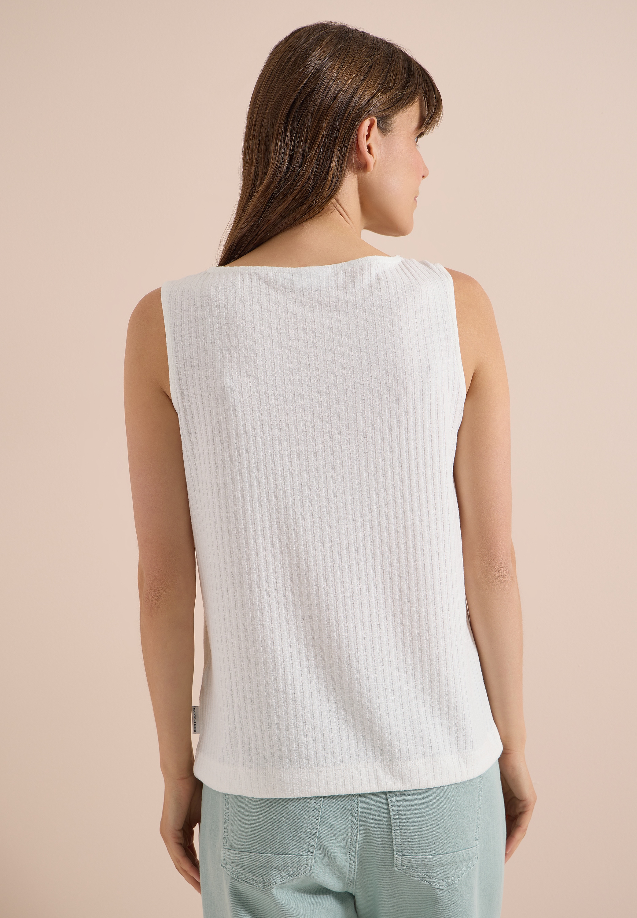 Cecil Ripptanktop mit Rippstrick-Struktur