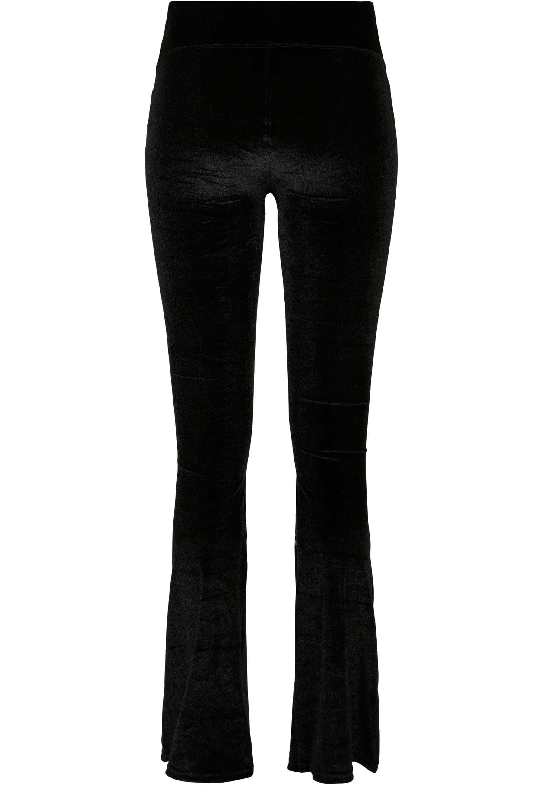 URBAN CLASSICS Leggings "Urban Classics Damen Ladies High Waist Velvet Boot günstig online kaufen