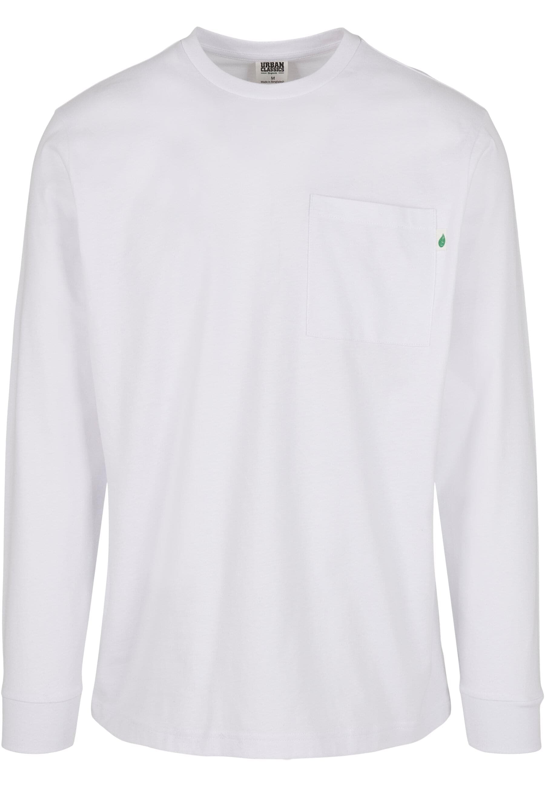 URBAN CLASSICS Longsleeve "Urban Classics Herren Organic Basic Pocket LS" günstig online kaufen