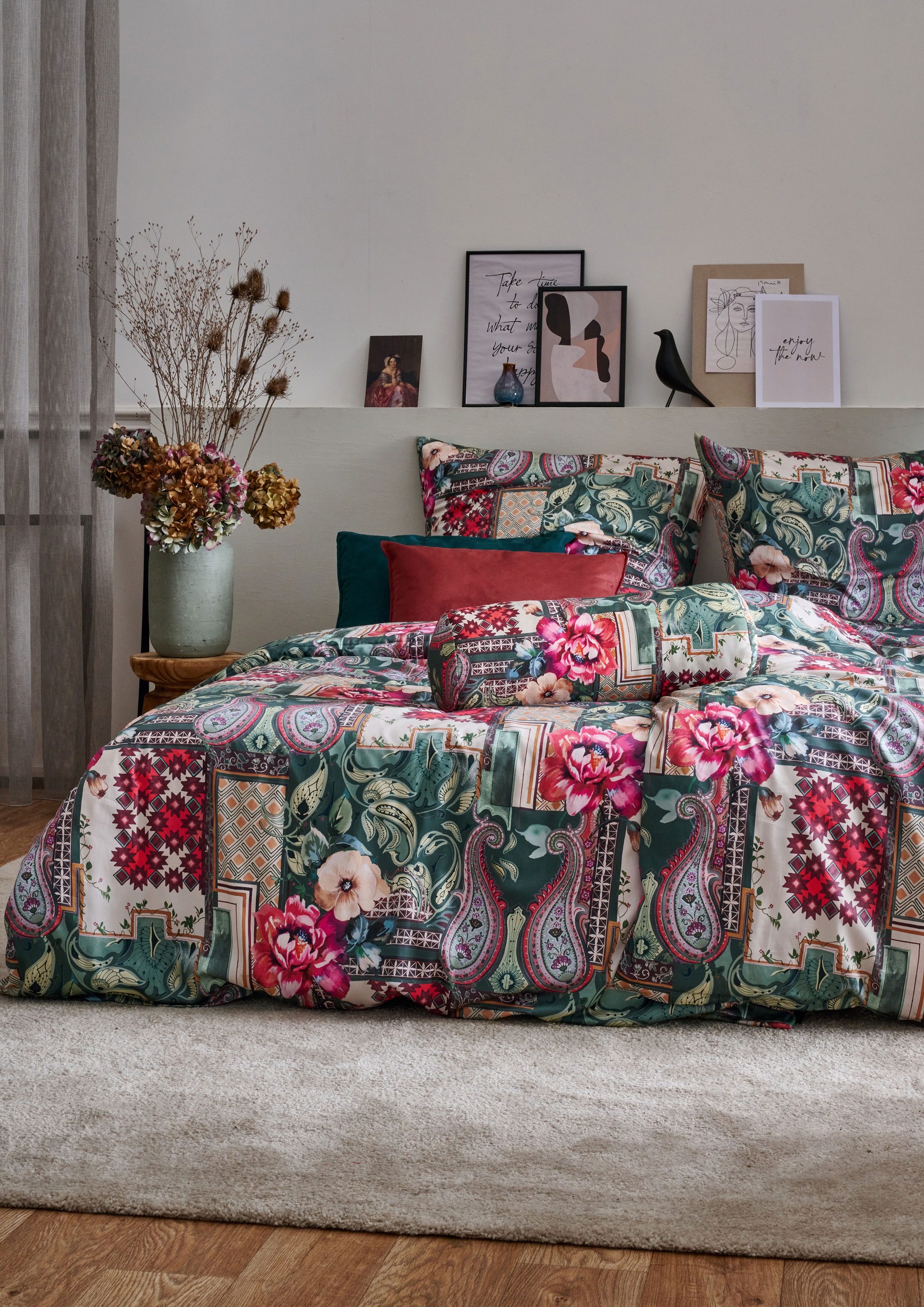 APELT Bettwäsche "Isabella Gots" 2 Stk. Paysleymuster günstig online kaufen