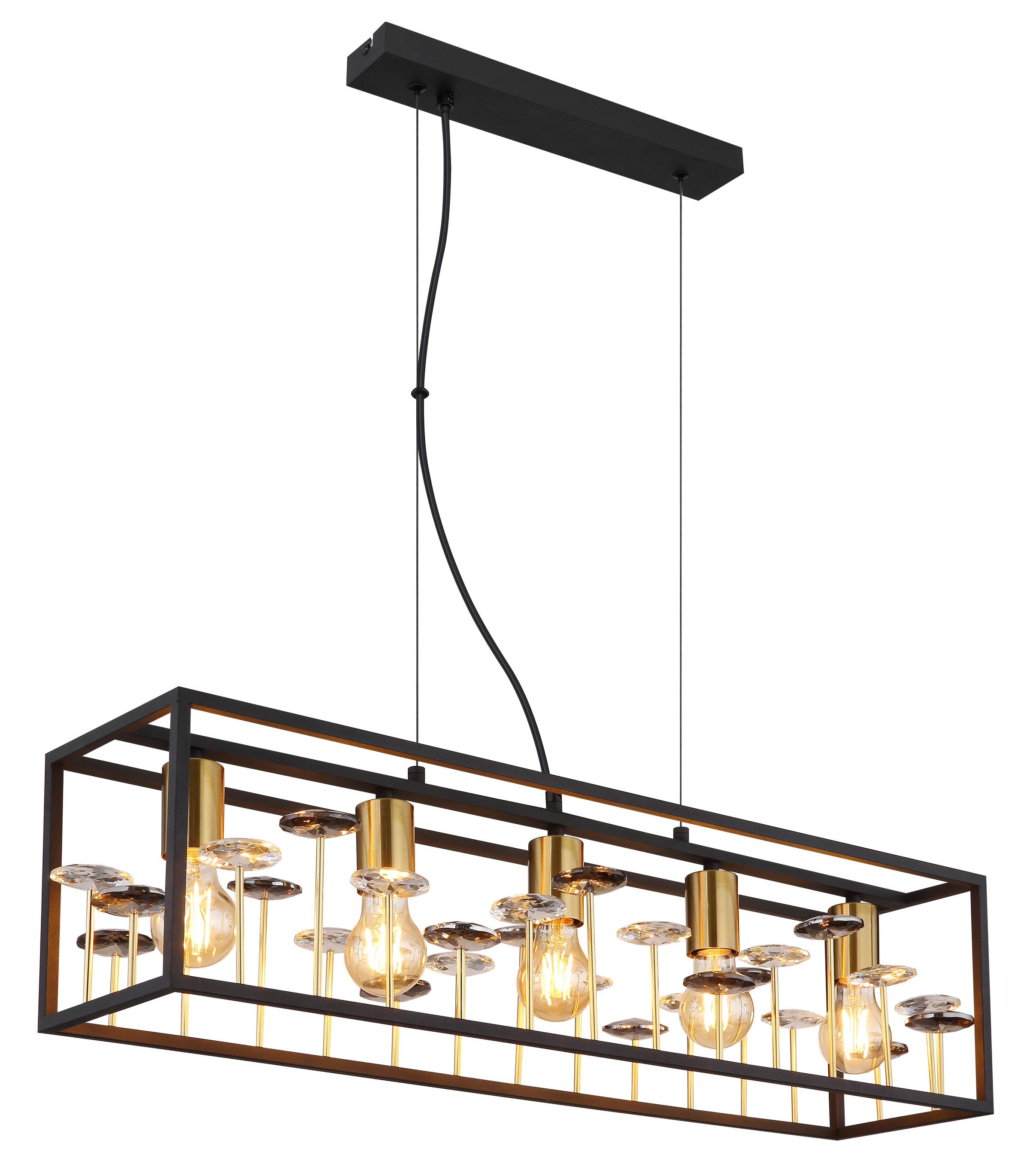 GLOBO LIGHTING Hängeleuchte »LISBON« E27 1 Stk. Hängelampe/Pendelleuchte/Esszimmer/Wohnzimmer/Esstisch