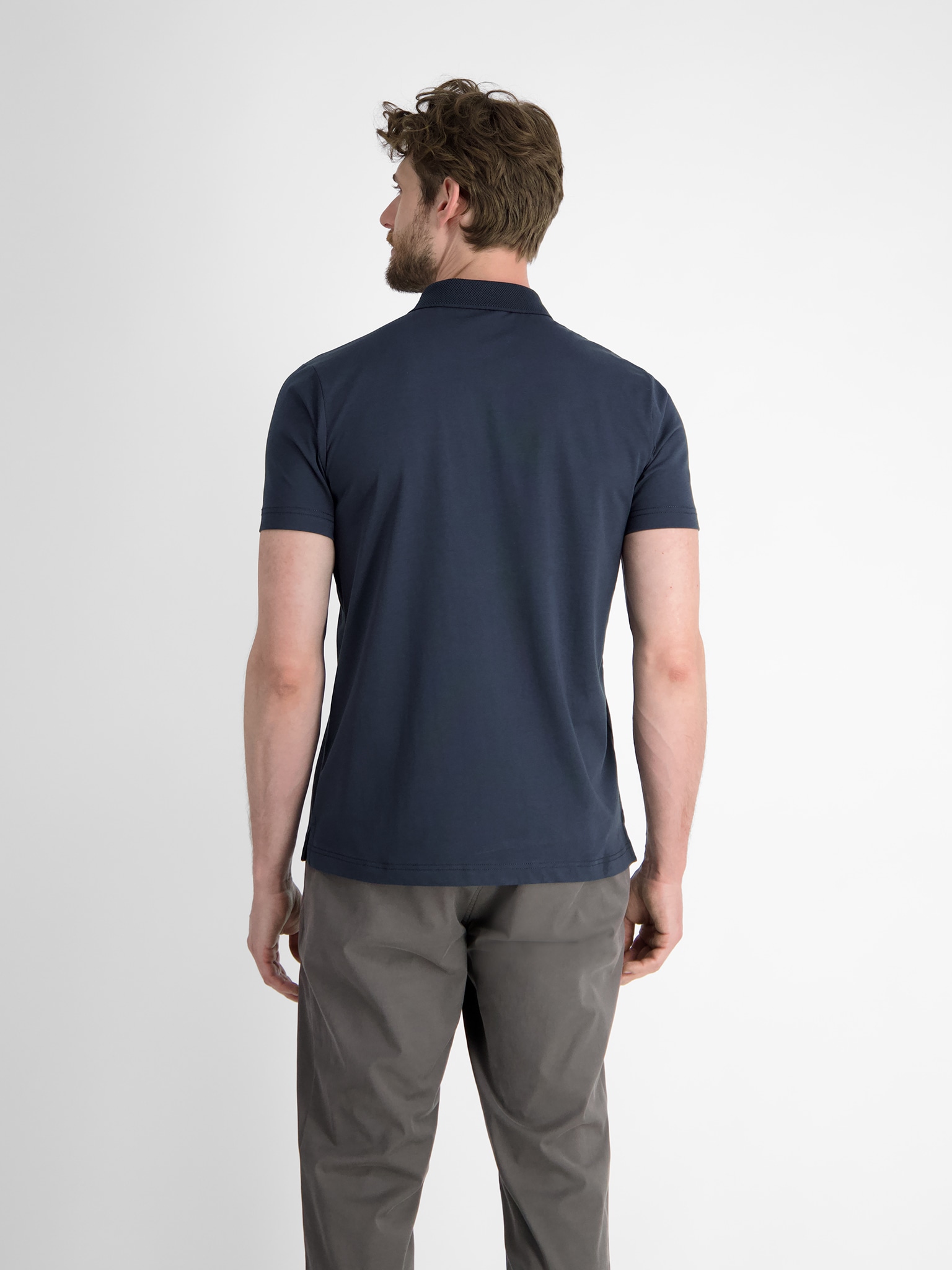 LERROS Poloshirt, mit Logo Stickerei